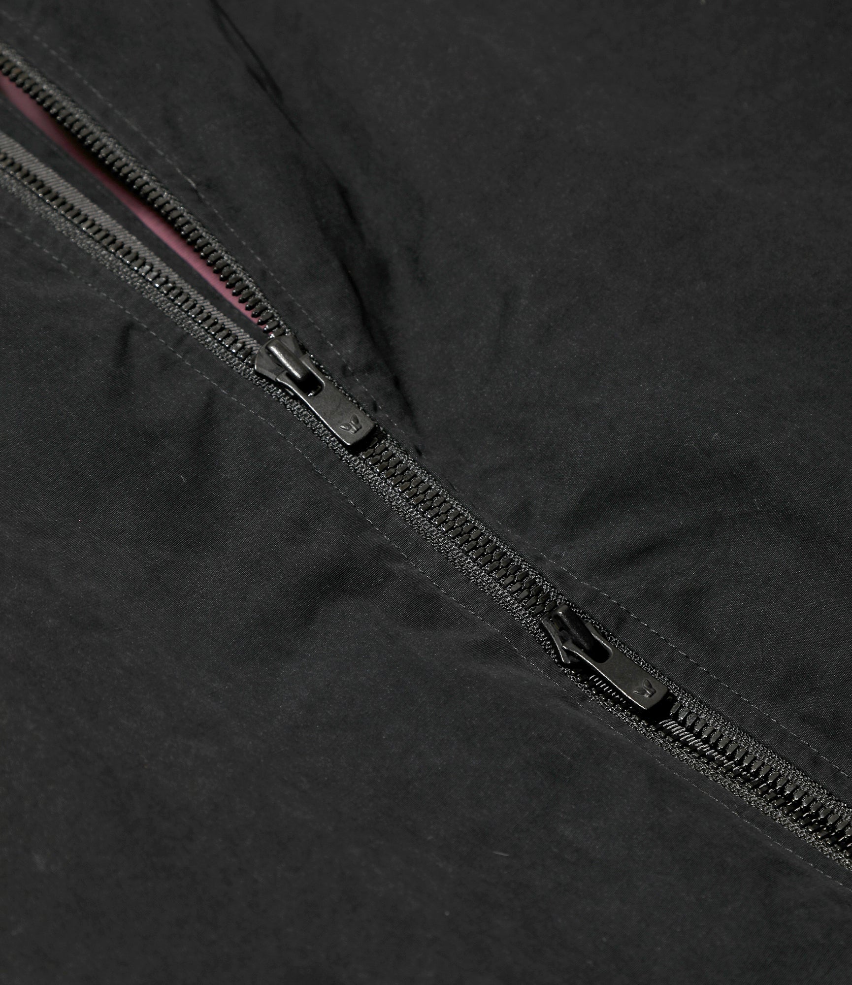 Hooded Sur Coat - Black - Waxed High Density
