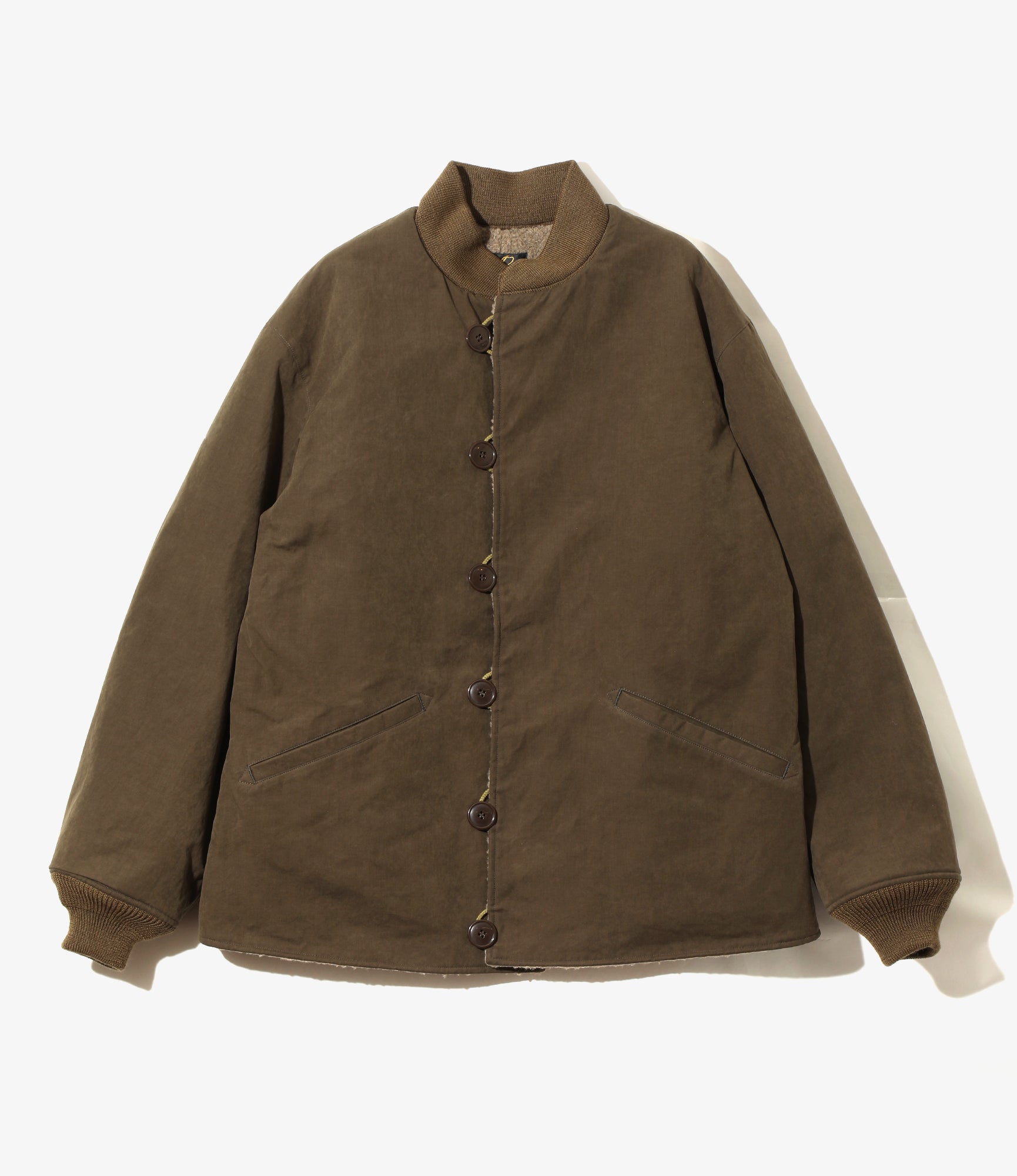 Deck Jacket - Olive - Waxed High Density