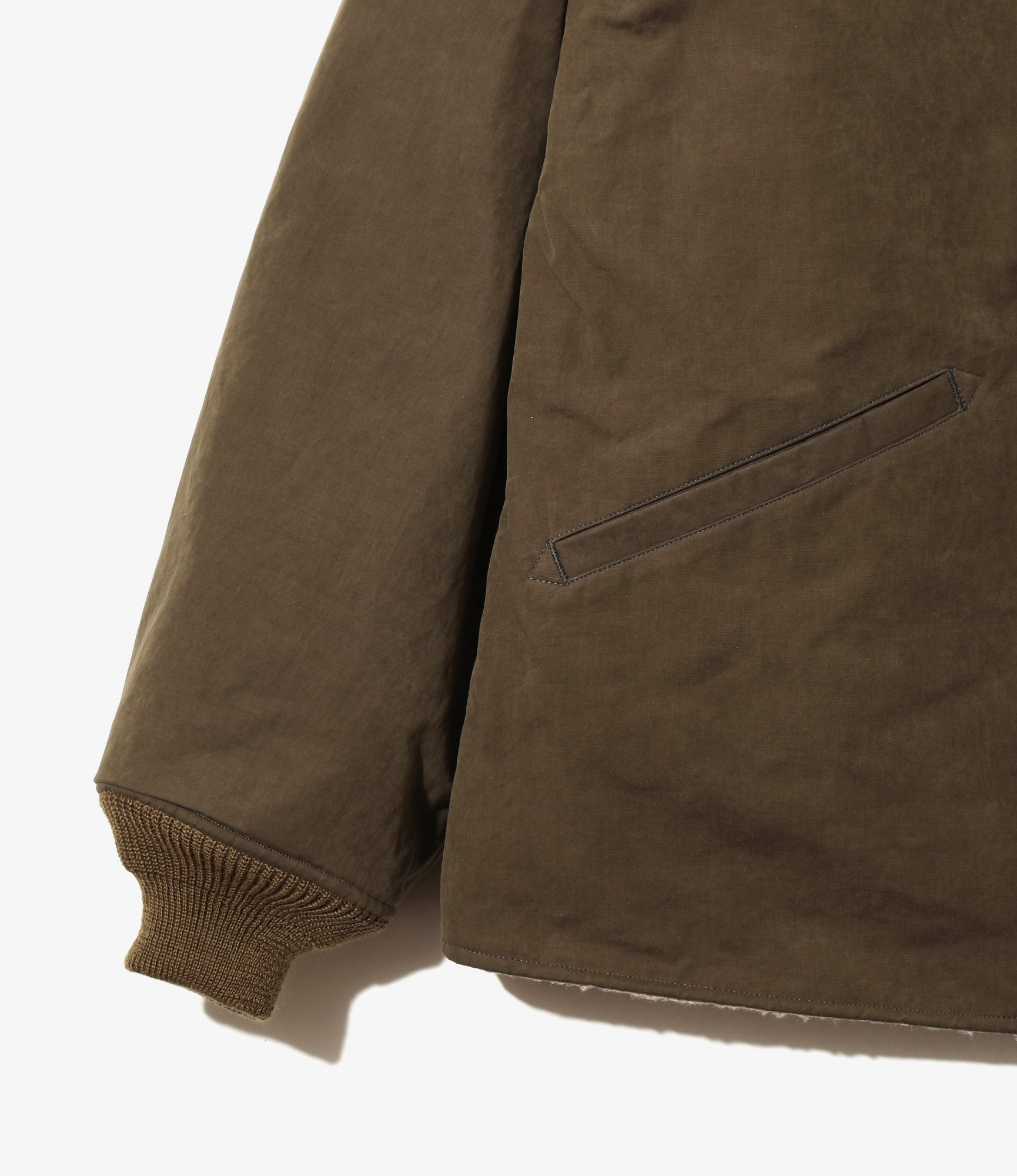 Deck Jacket - Olive - Waxed High Density