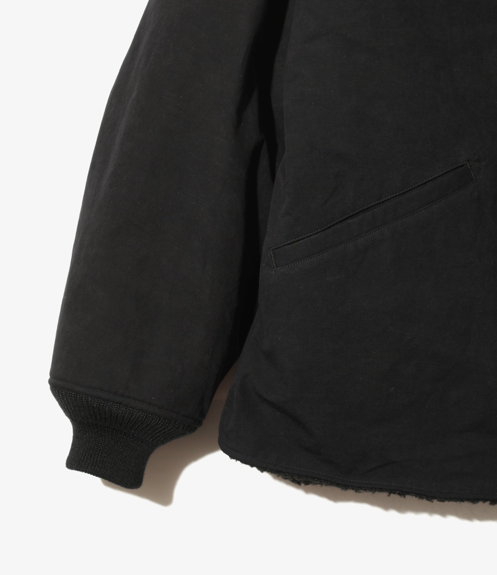 Deck Jacket - Black - Waxed High Density