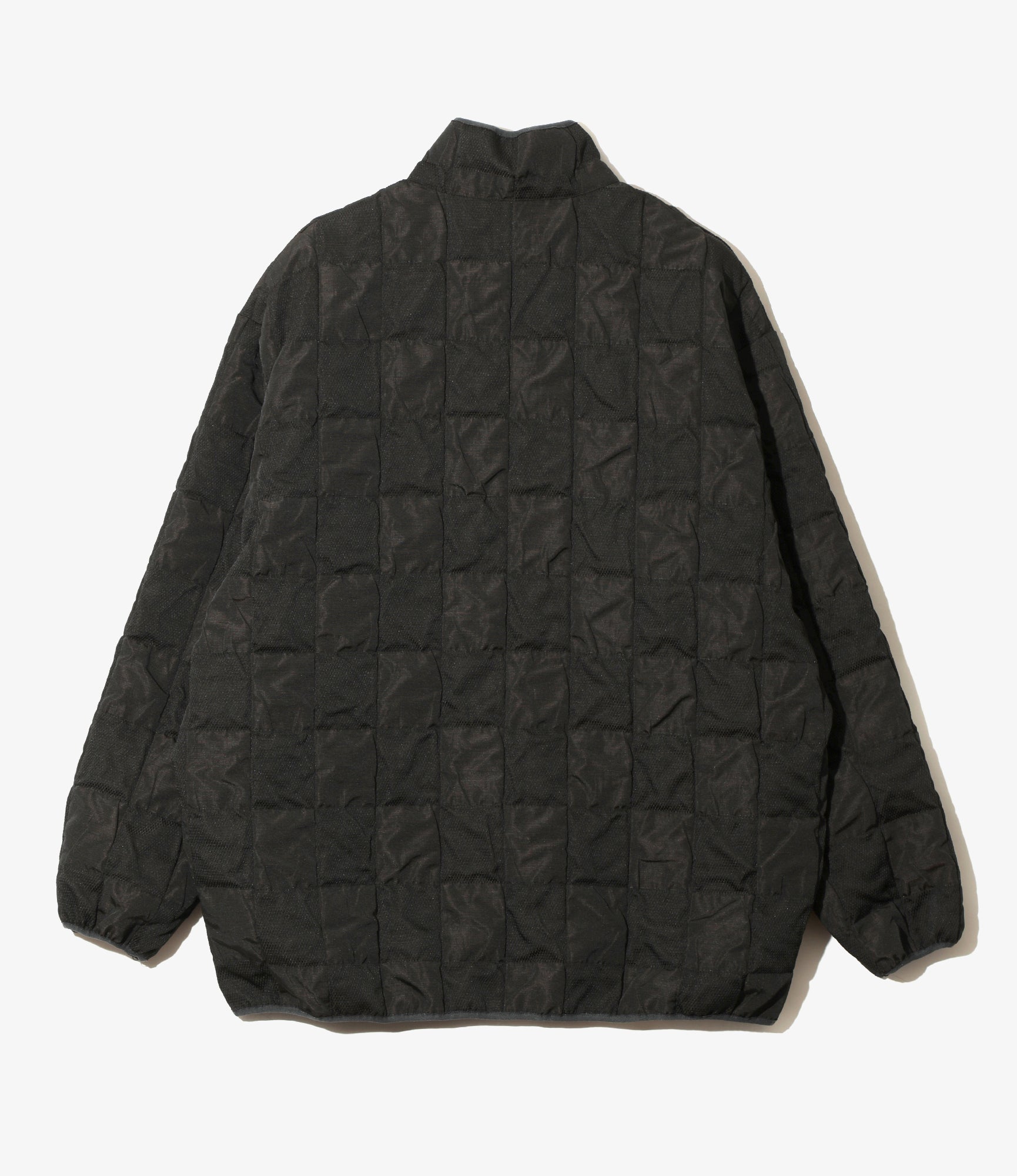 Piping Jacket - Brown - Fringe Jacquard / Checker