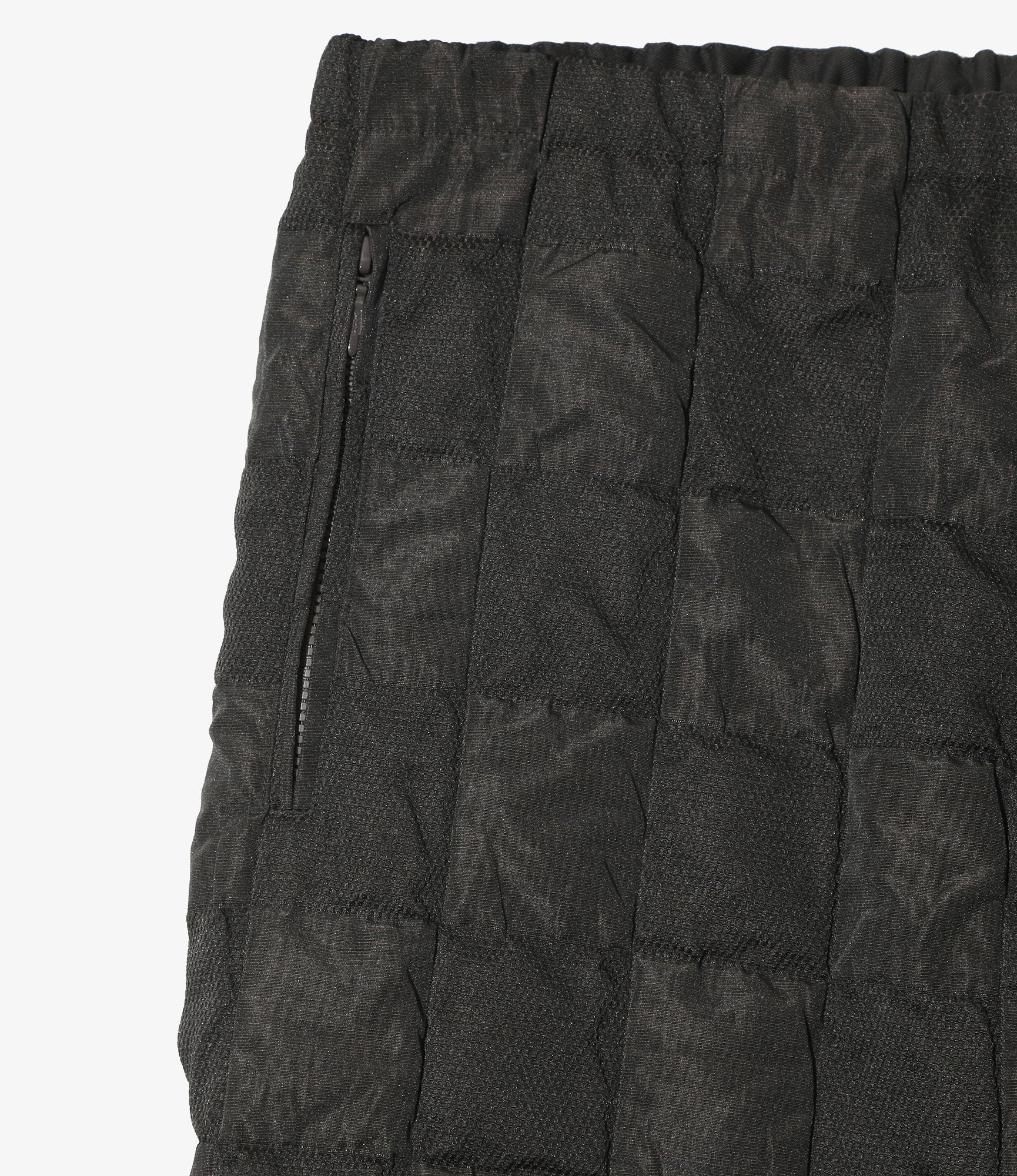 Piping Warm-Up Pant - Brown - Fringe Jacquard / Checker
