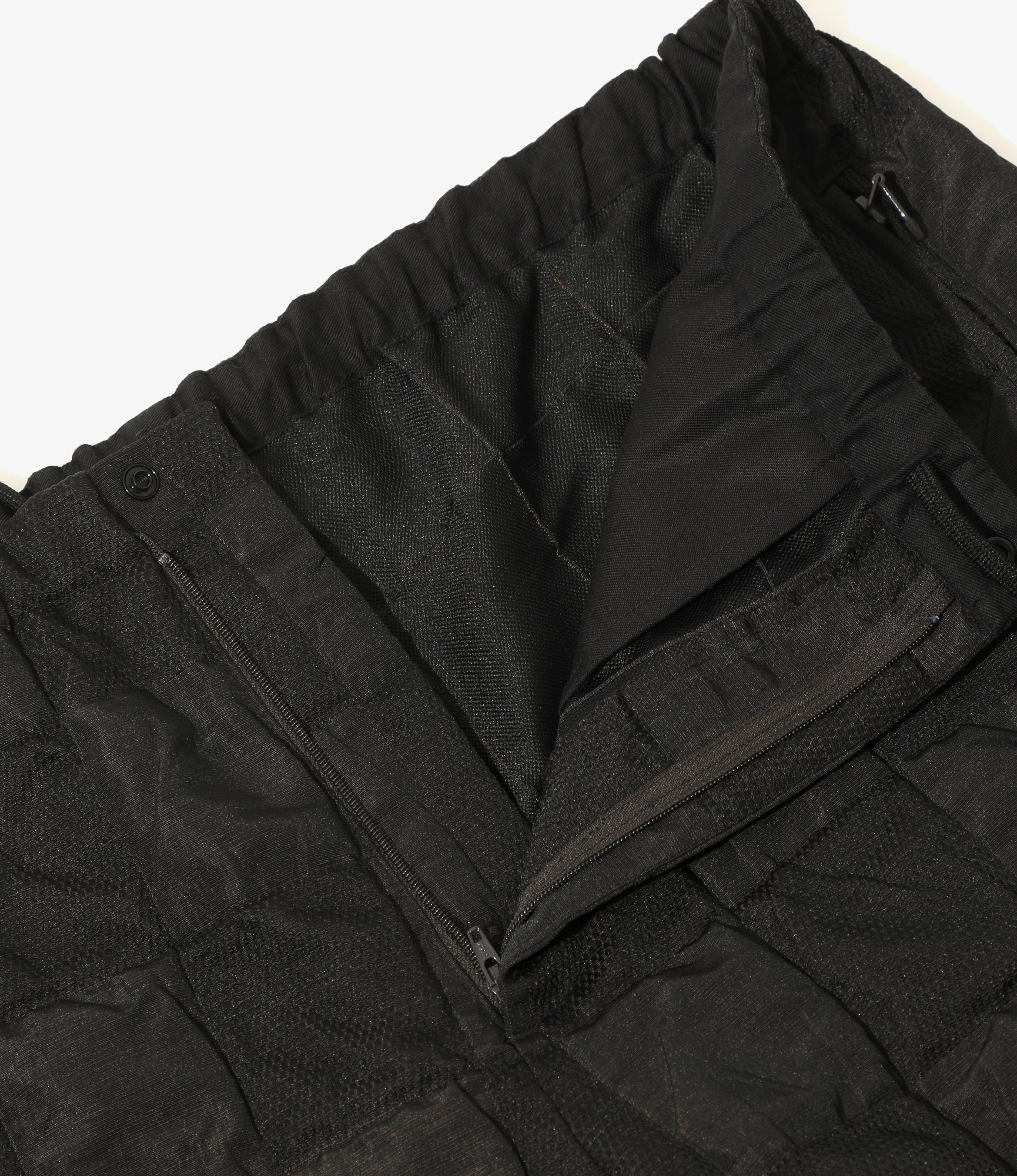 Piping Warm-Up Pant - Brown - Fringe Jacquard / Checker