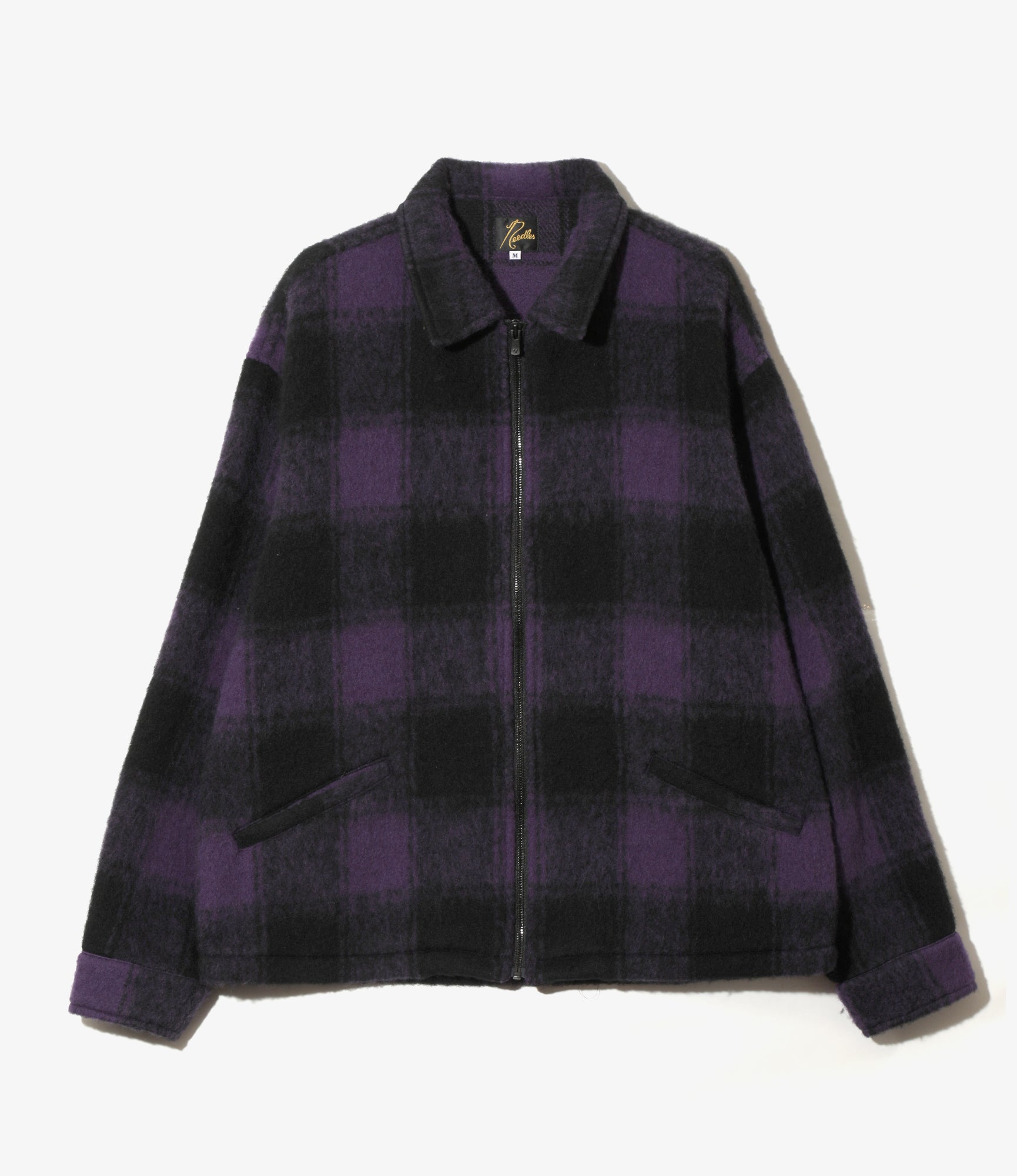 Swing Jacket - Purple - Wool Shaggy