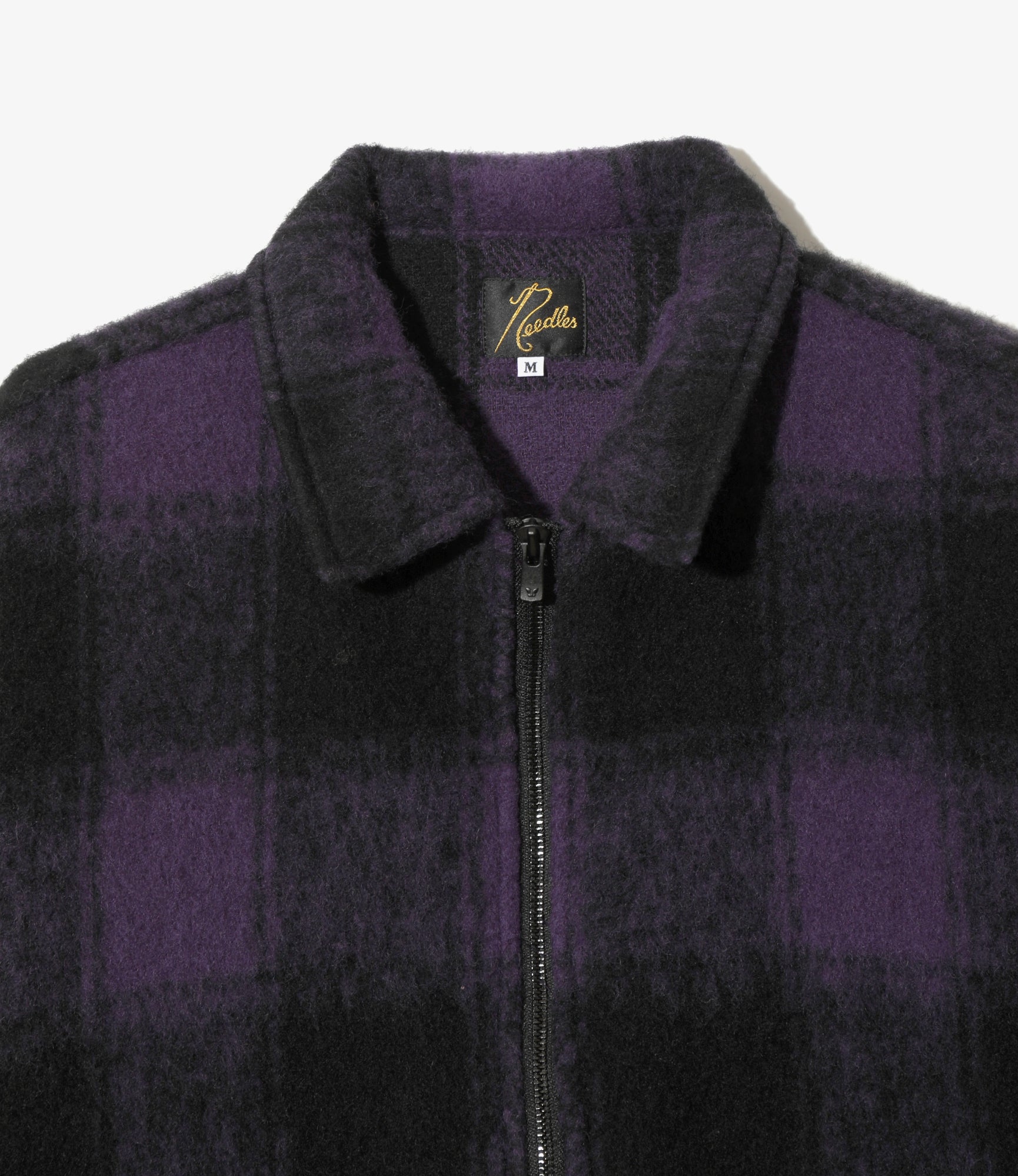 Swing Jacket - Purple - Wool Shaggy