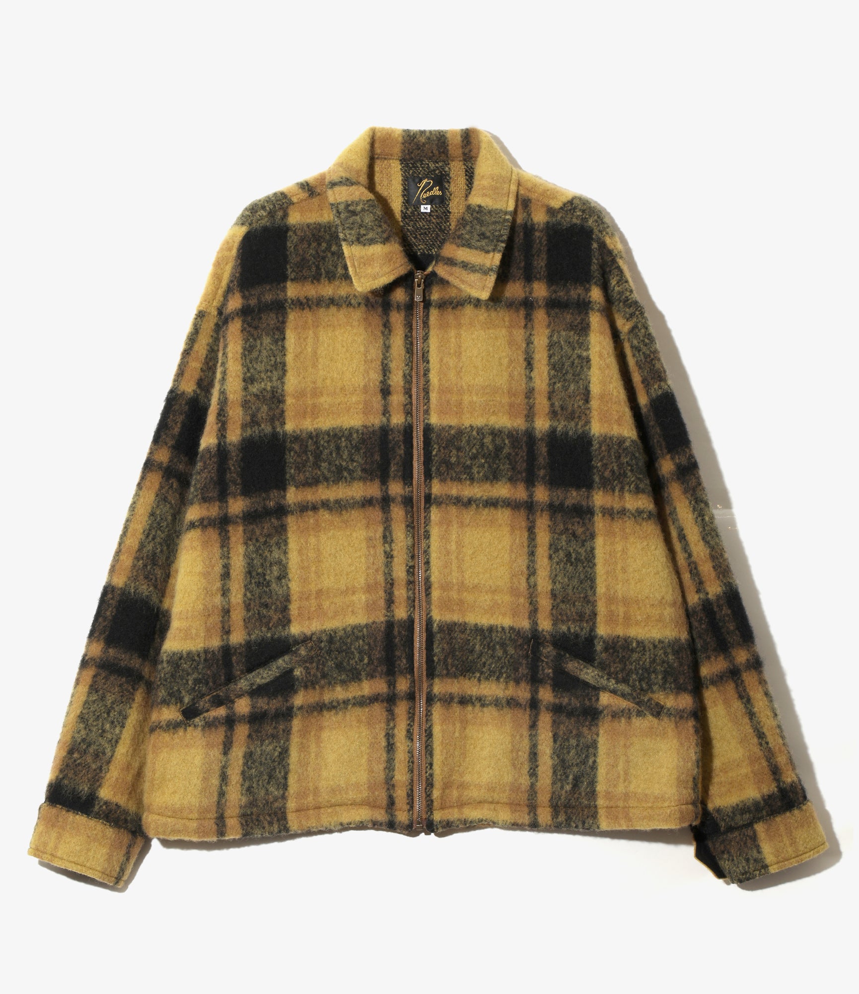 Swing Jacket - Mustard - Wool Shaggy