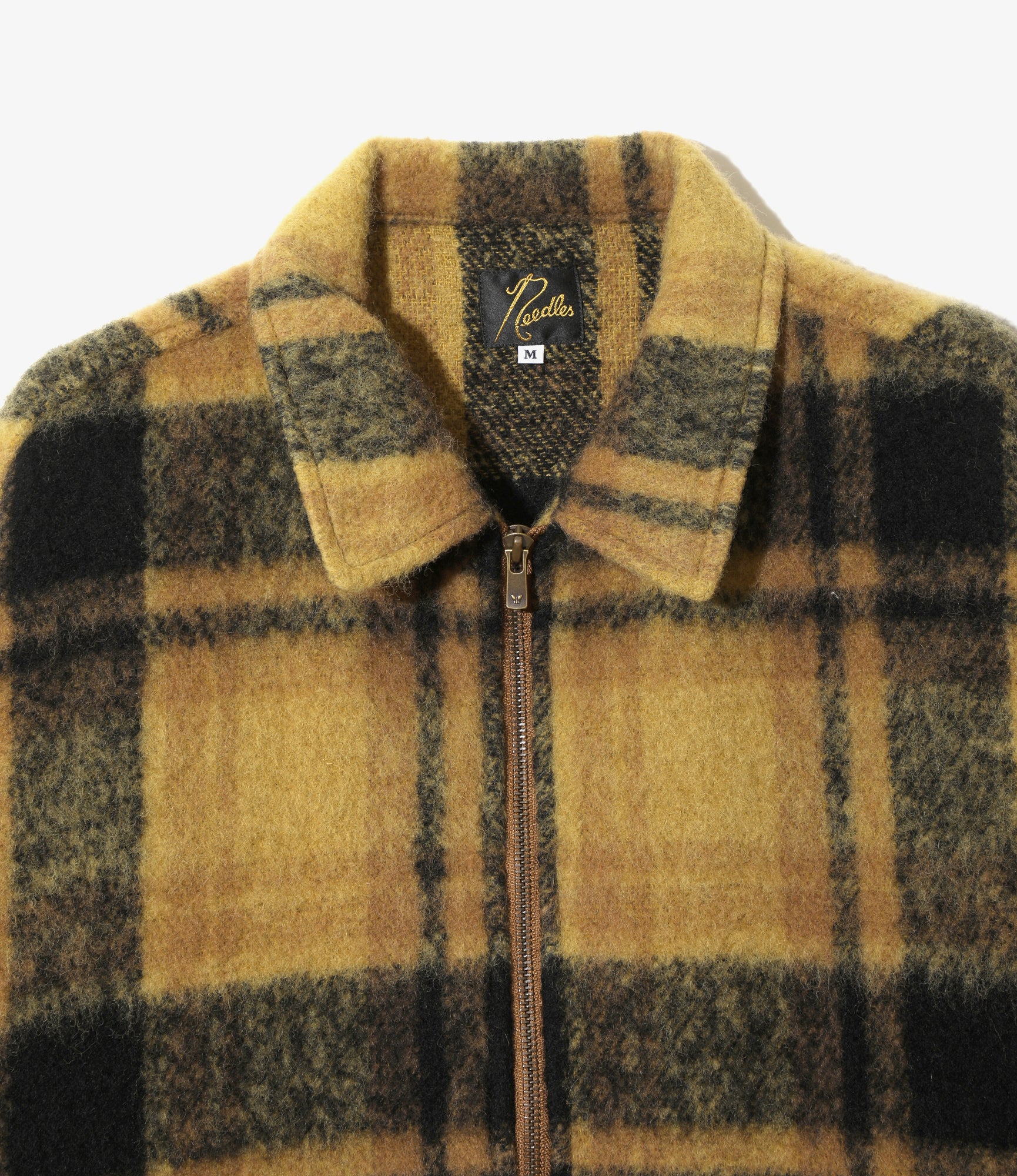 Swing Jacket - Mustard - Wool Shaggy