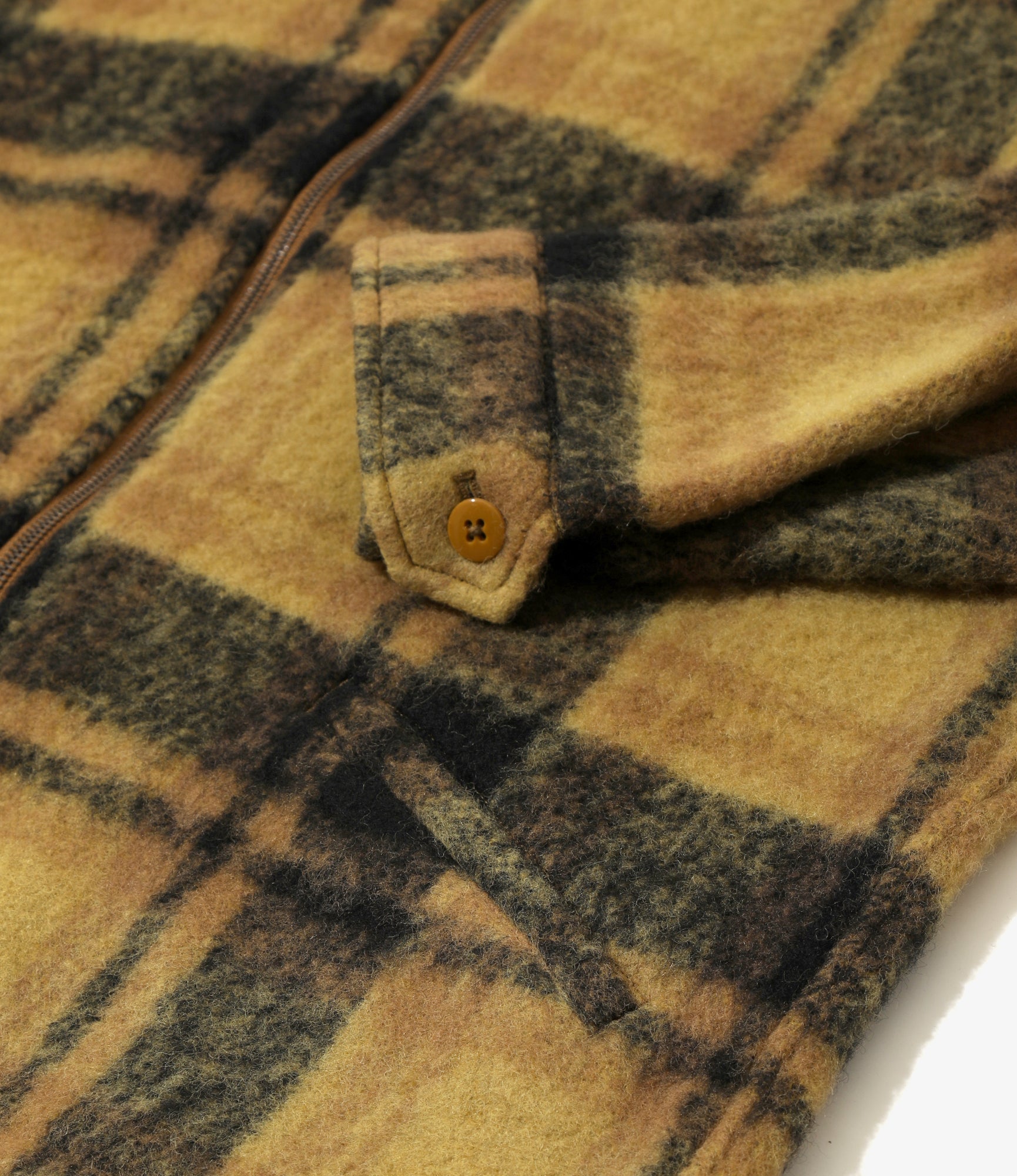 Swing Jacket - Mustard - Wool Shaggy
