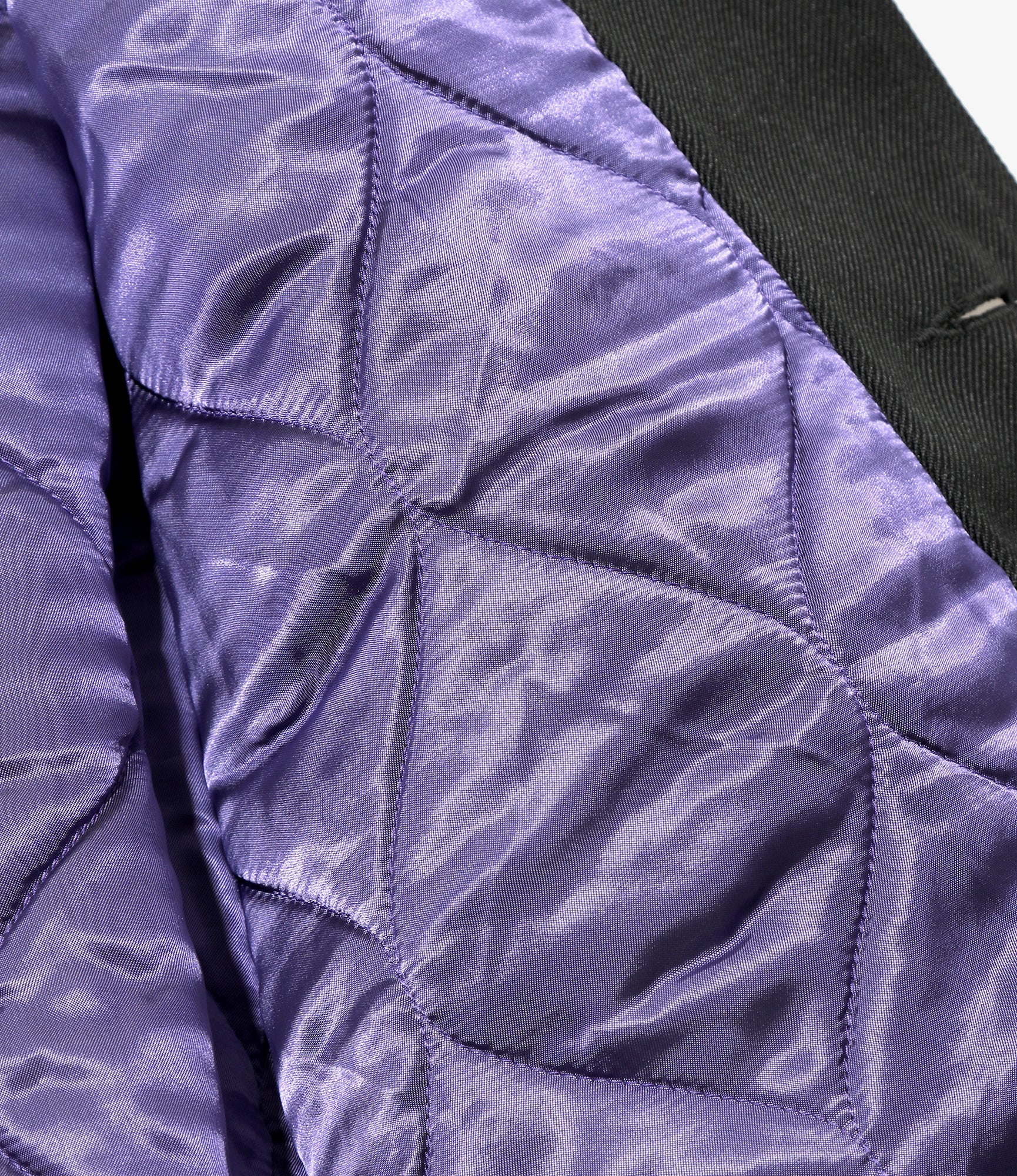Railroad Coat - Black - Melange Double Cloth
