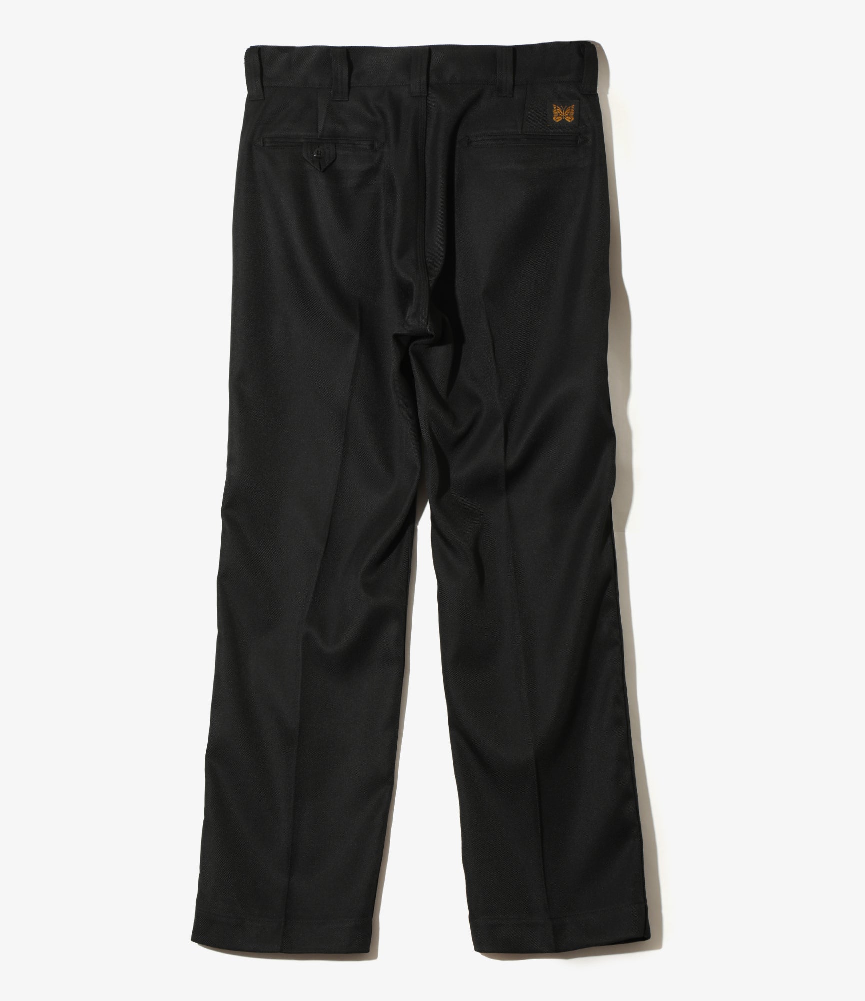 Railroad Pant - Black - Melange Double Cloth