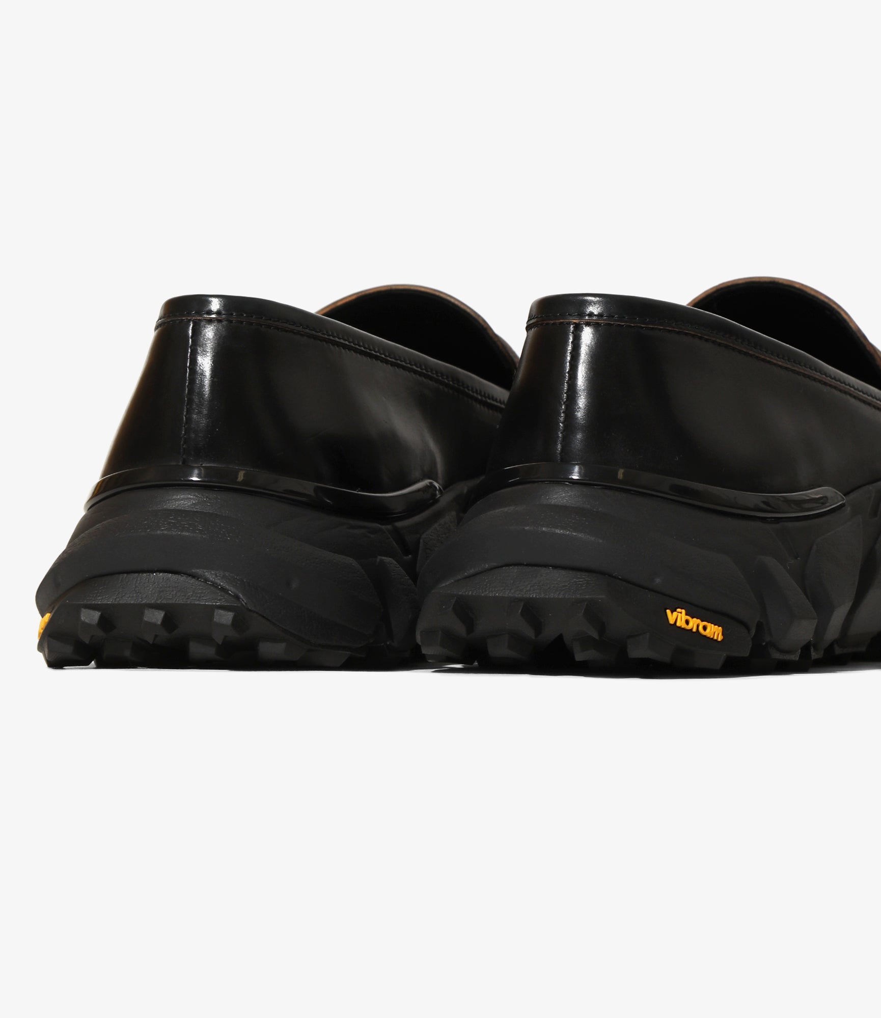 Needles x Brooks Brothers Vibram Cordovan Loafer - Black