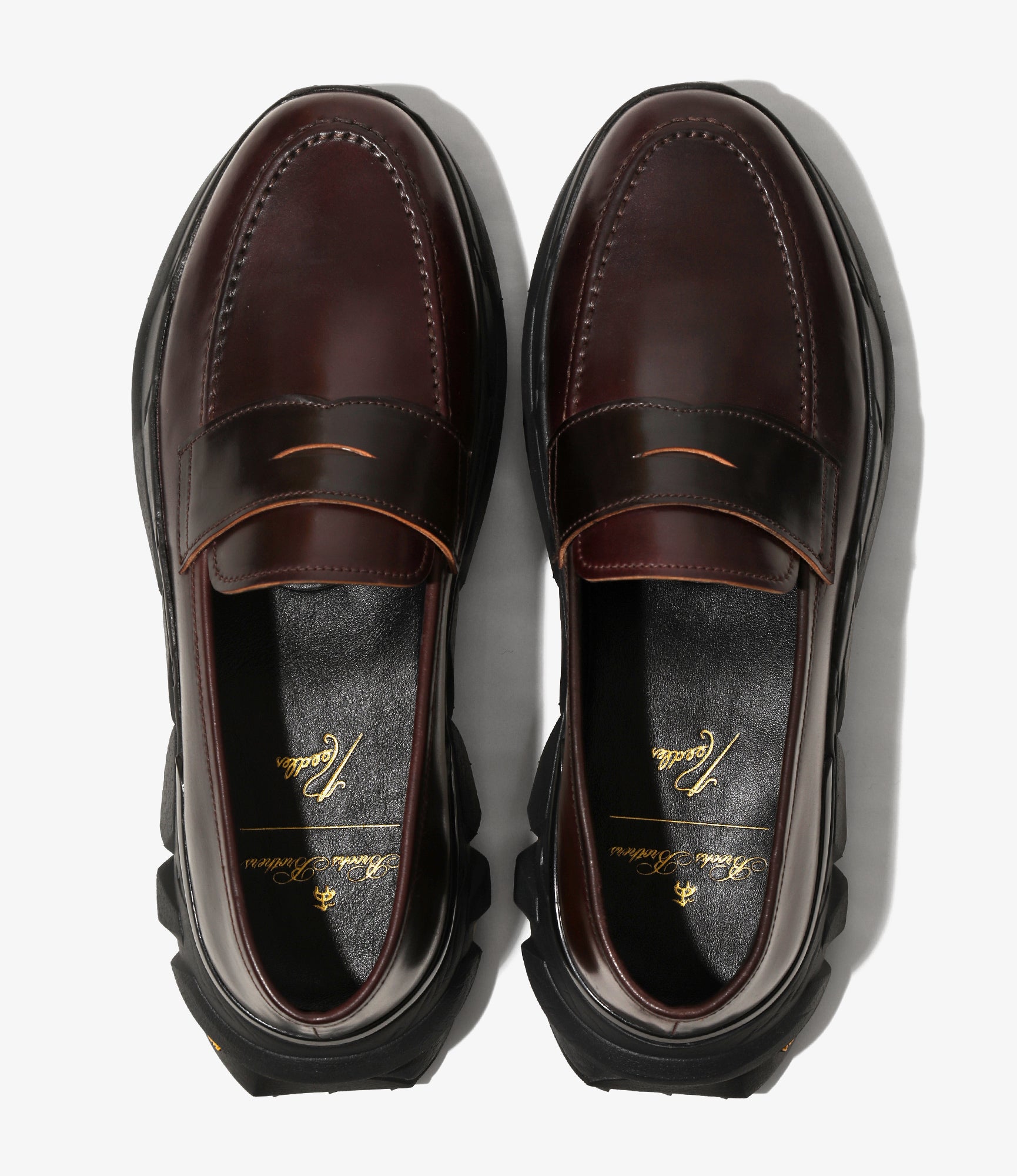 Needles x Brooks Brothers Vibram Cordovan Loafer - Burgundy