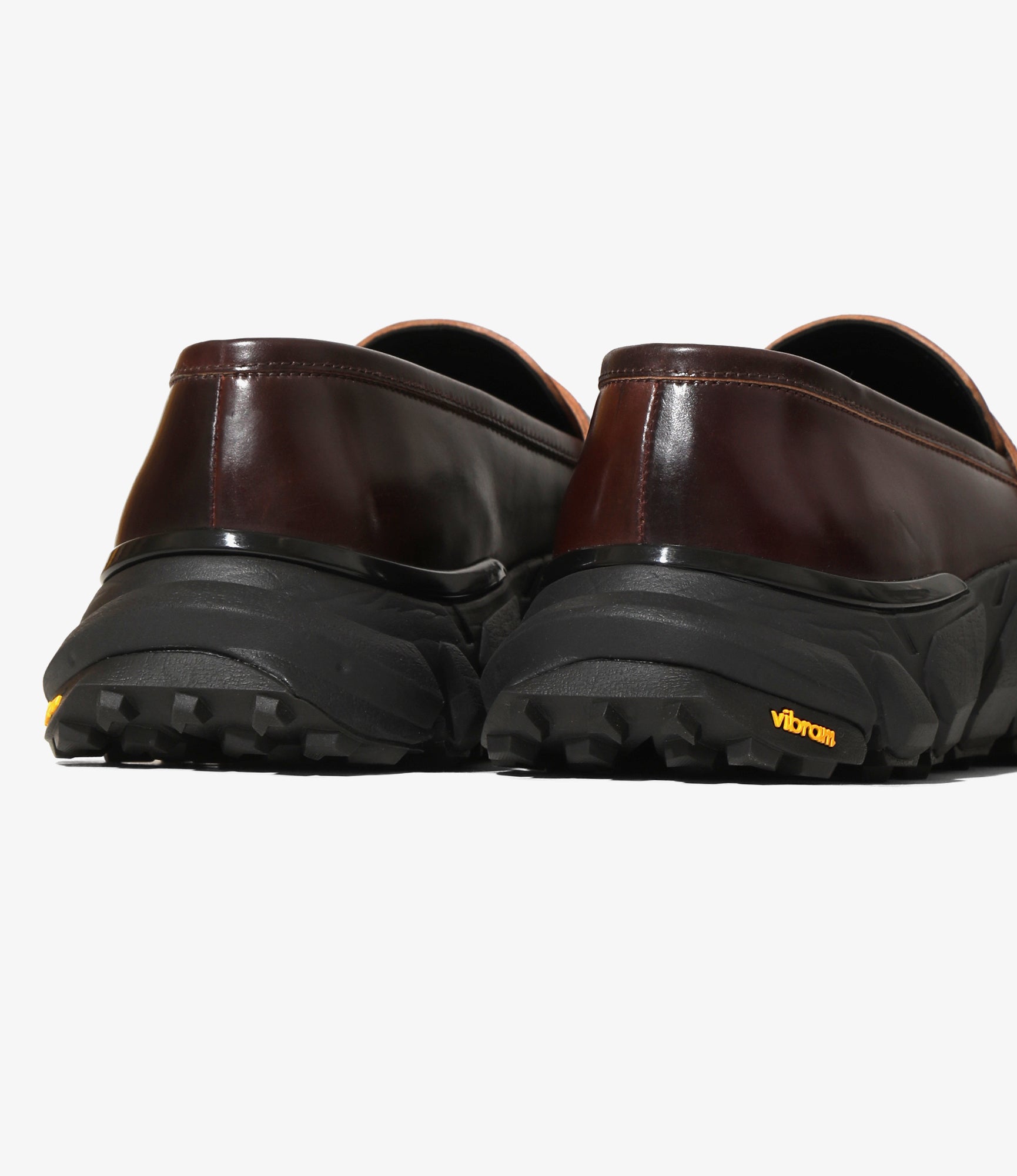 Needles x Brooks Brothers Vibram Cordovan Loafer - Burgundy