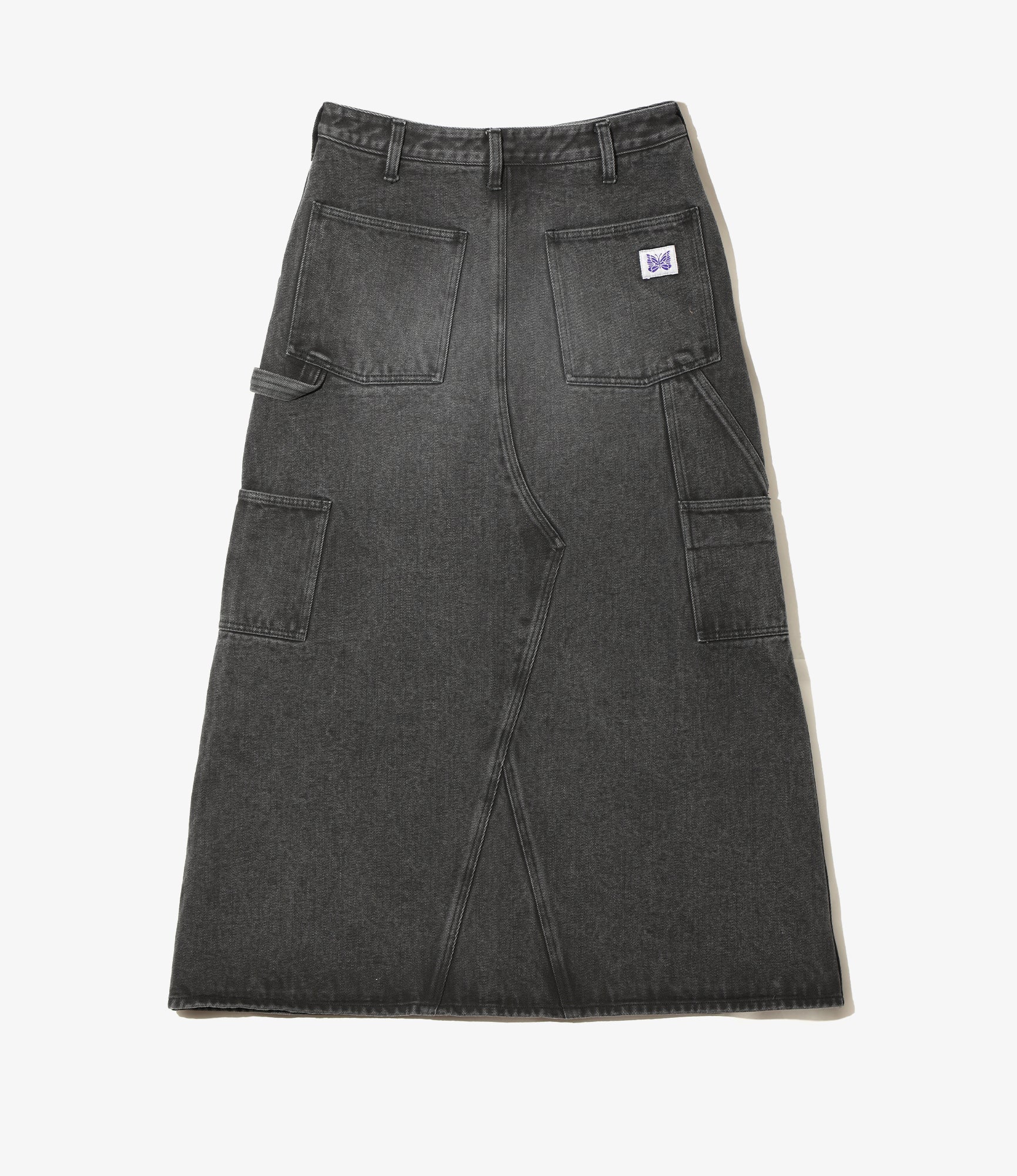 Women's Painter Skirt - Black - Heavy Twill