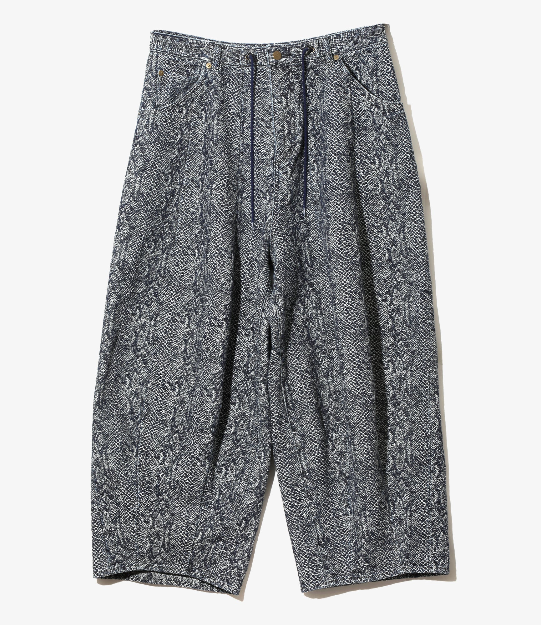 Women's H.D. Pant - Indigo - Jean / 13oz Python Jacquard