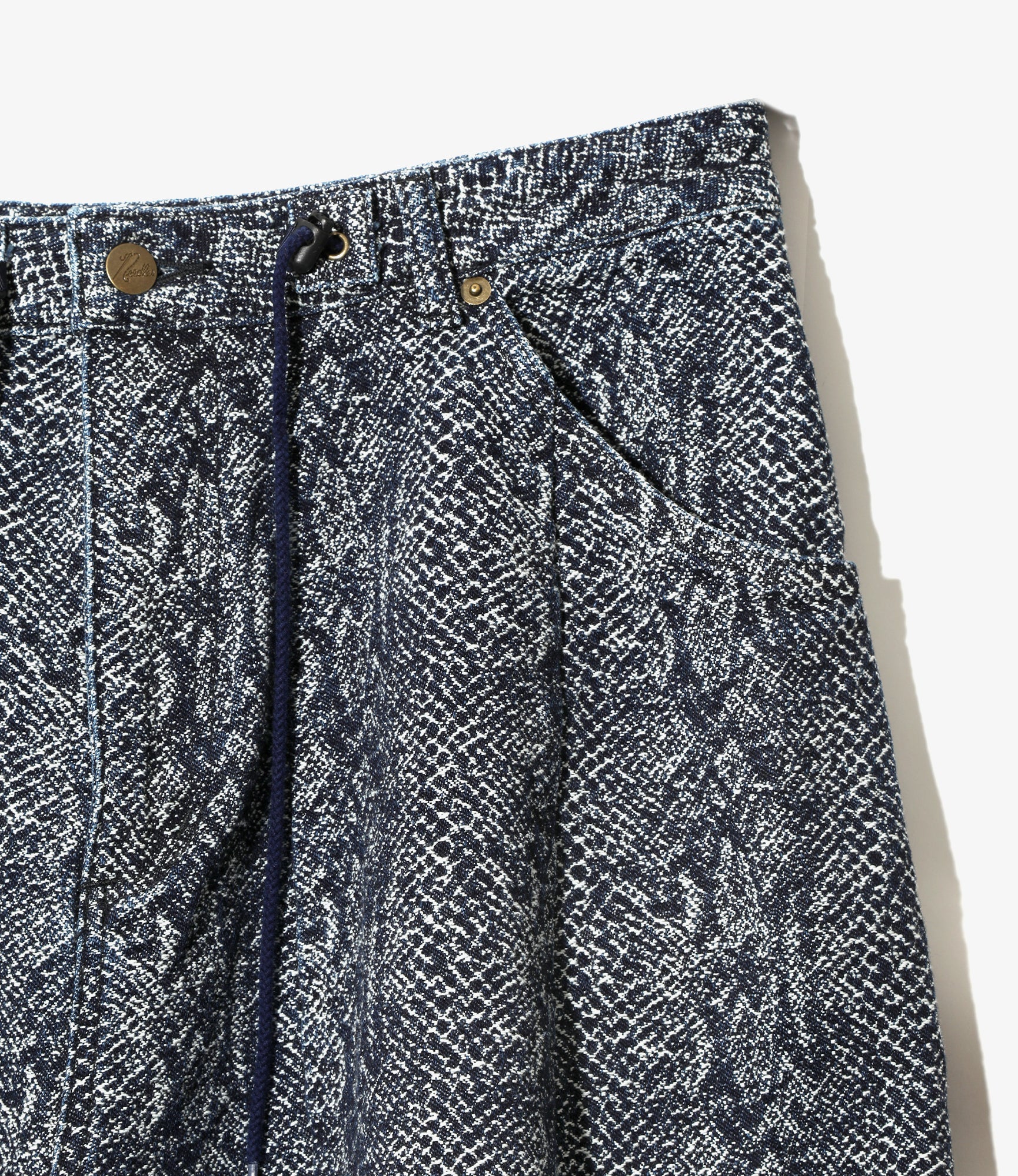 H.D. Pant - Indigo - Jean / 13oz Python Jacquard