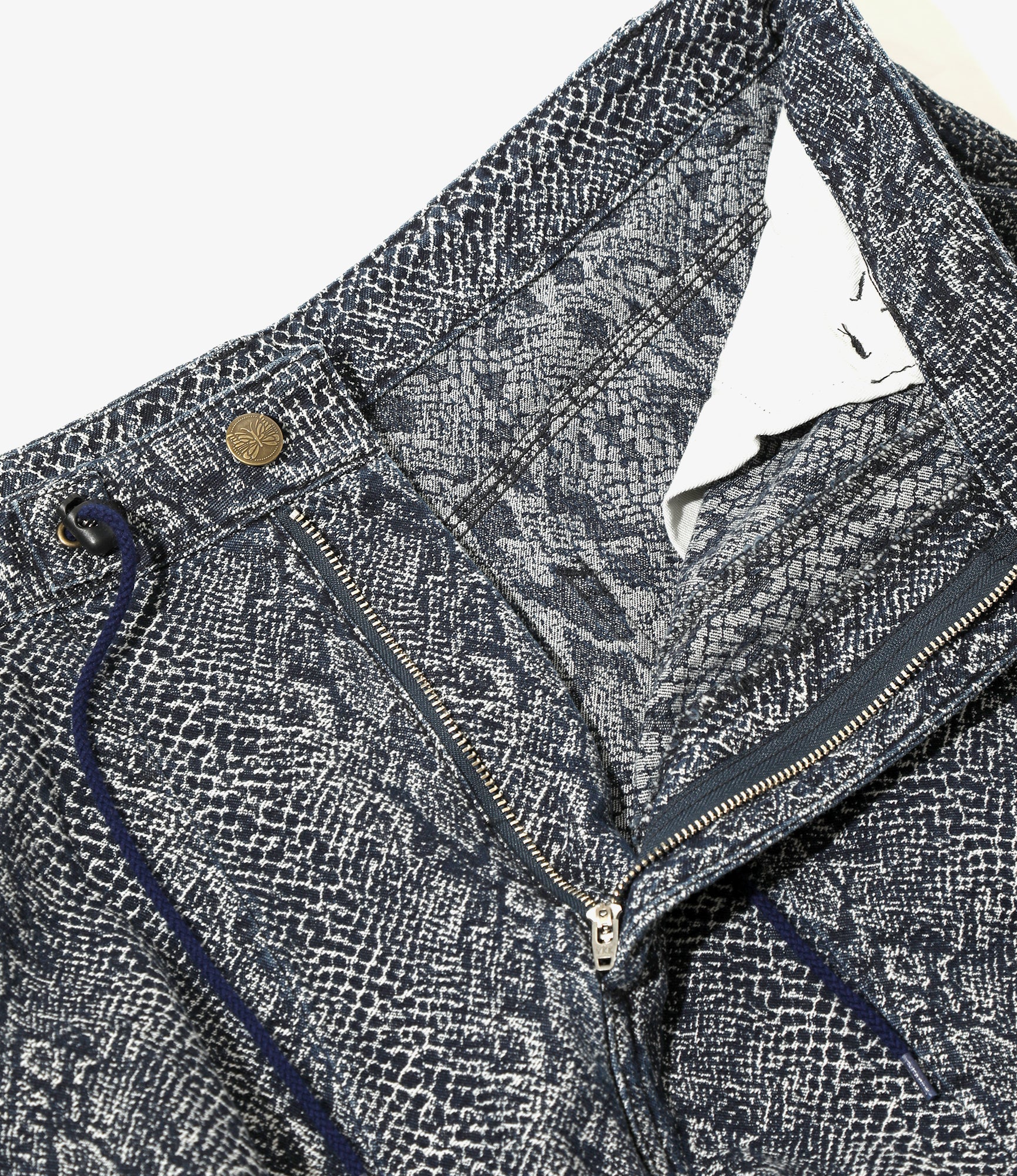 H.D. Painter Jean - Indigo - 10oz Python Jacquard