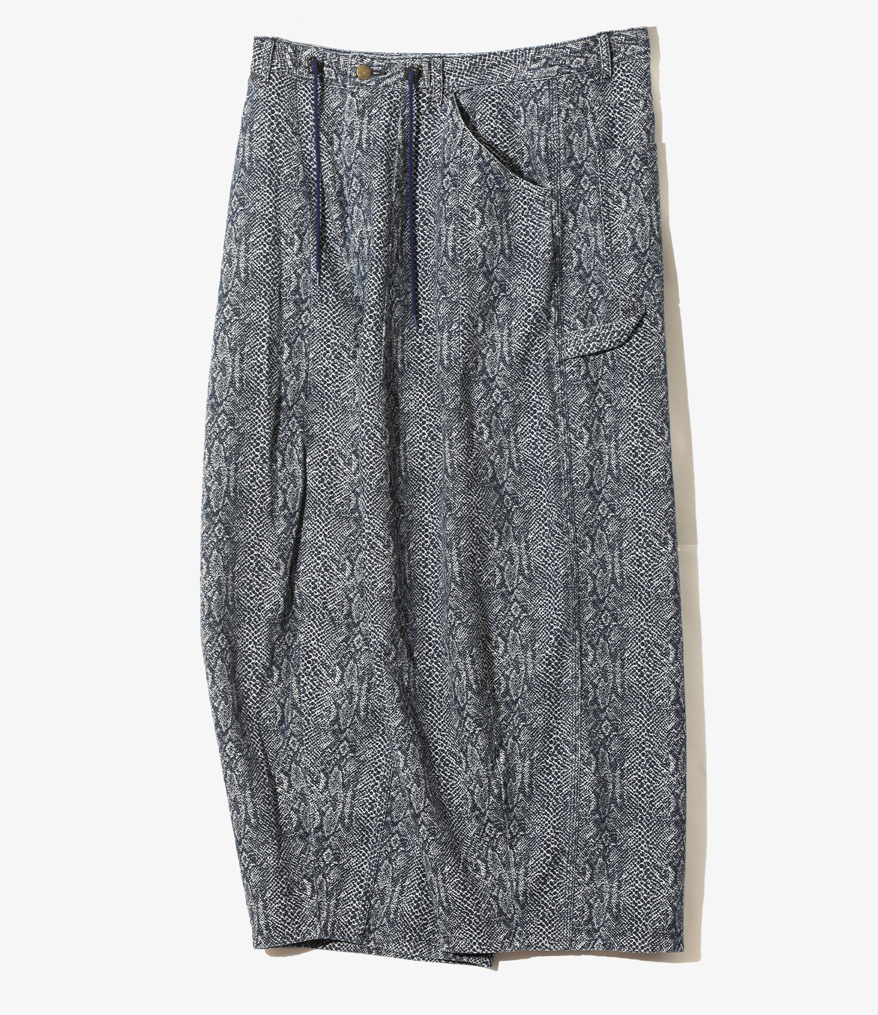 H.D. Painter Jean - Indigo - 10oz Python Jacquard