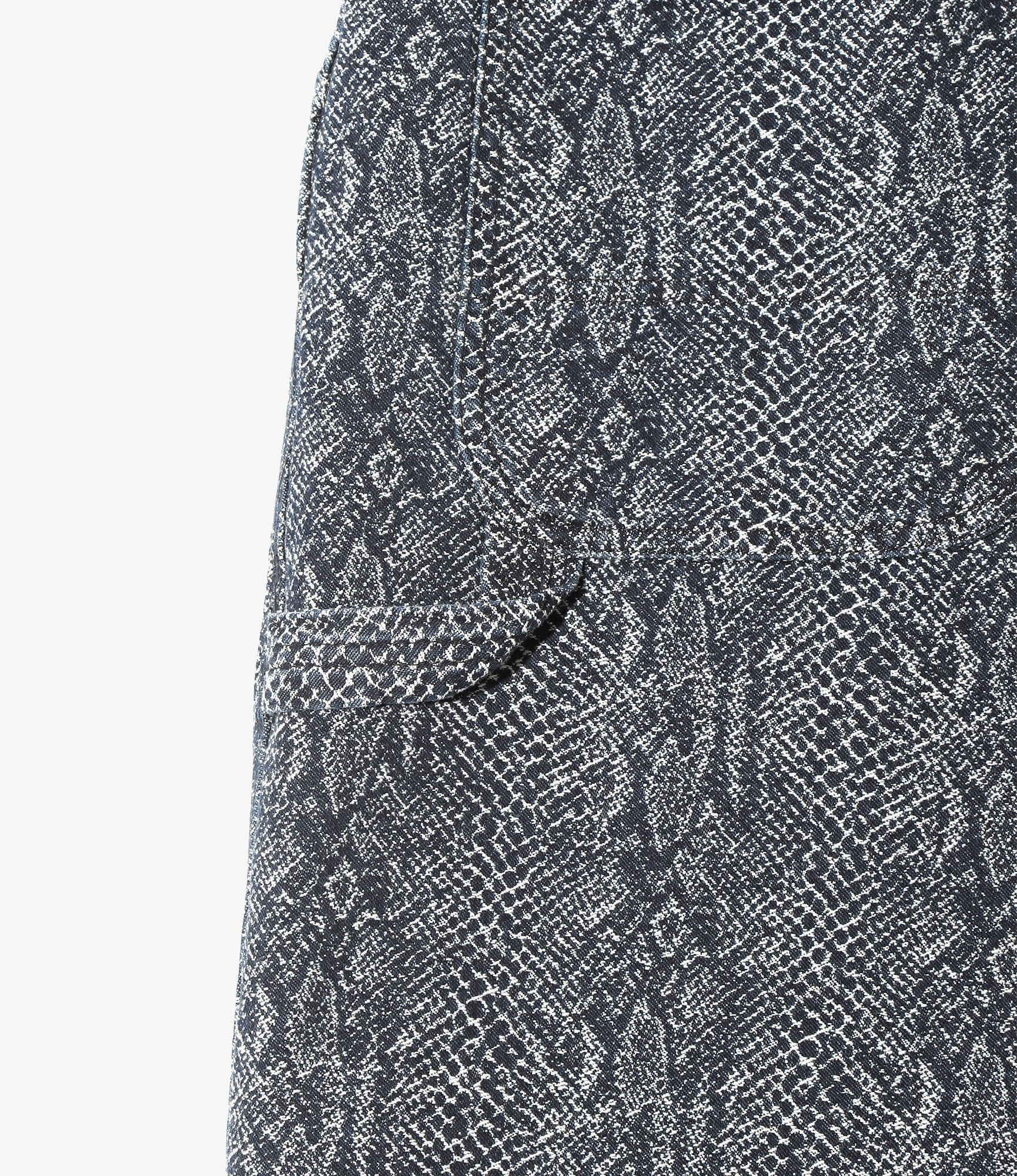 H.D. Painter Jean - Indigo - 10oz Python Jacquard