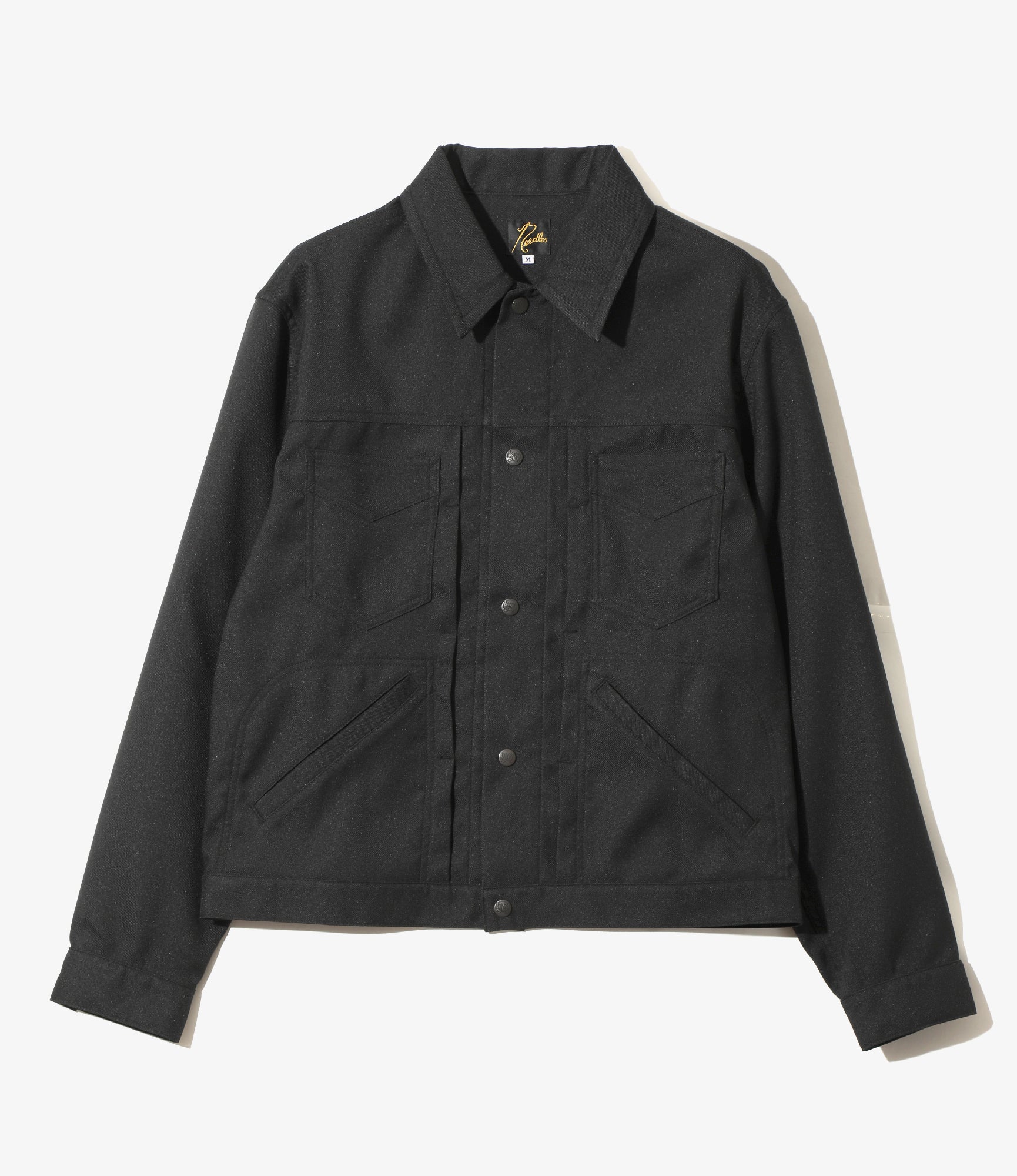 Penny Jean Jacket - Black - Poly Twill