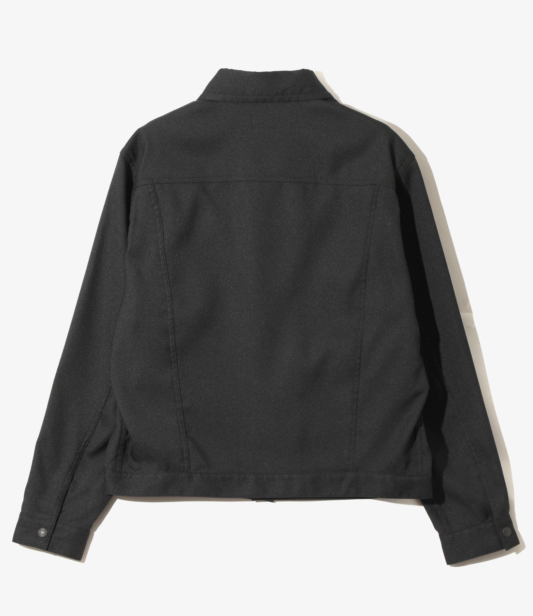 Penny Jean Jacket - Black - Poly Twill