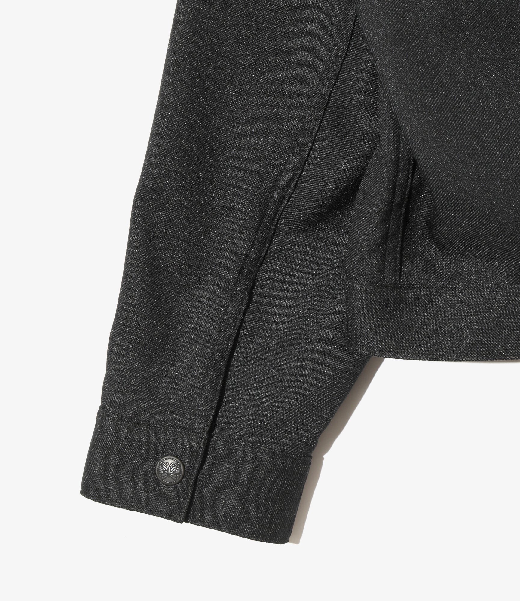 Penny Jean Jacket - Black - Poly Twill