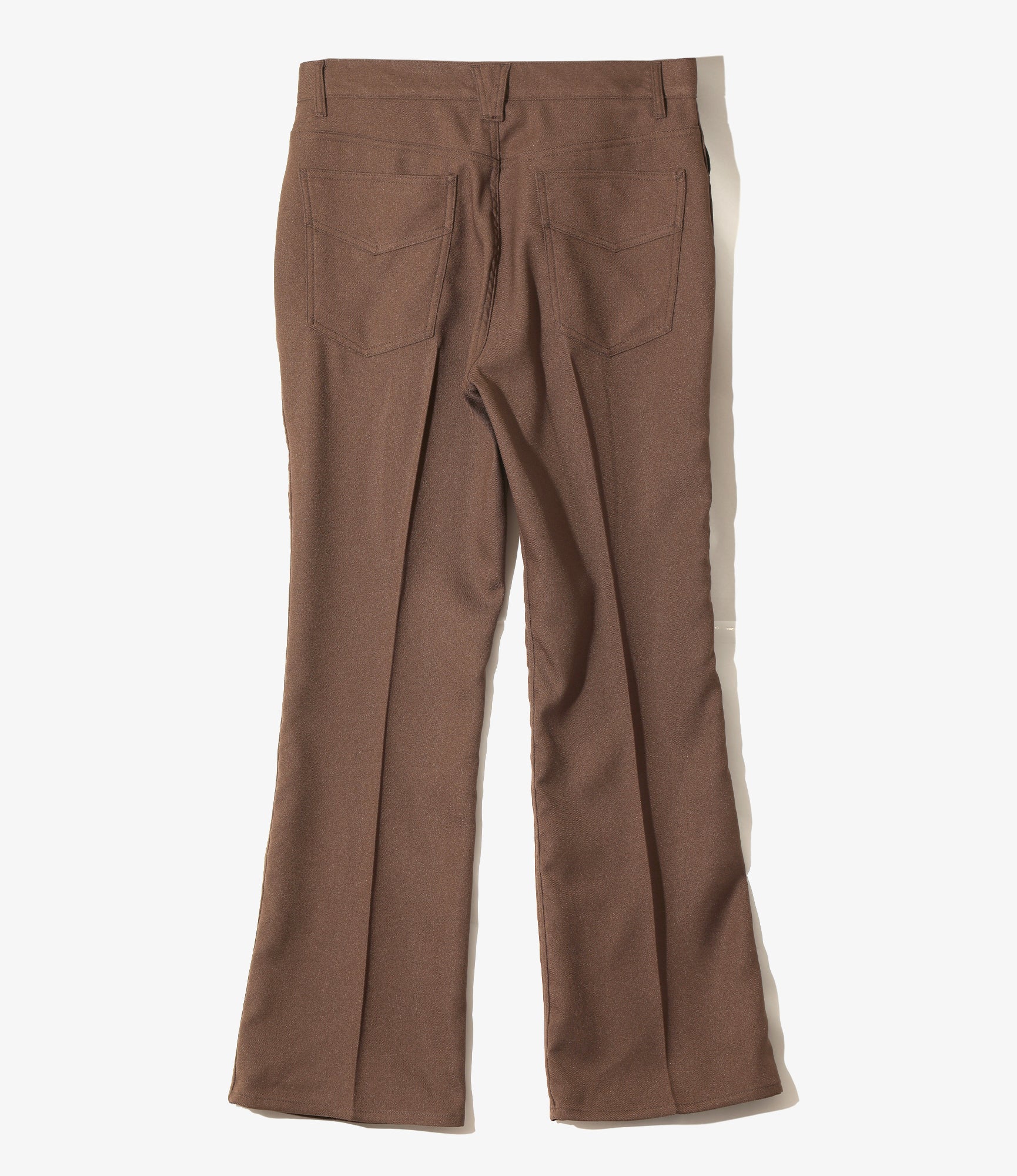 Boot-Cut Jean - Brown - Poly Twill