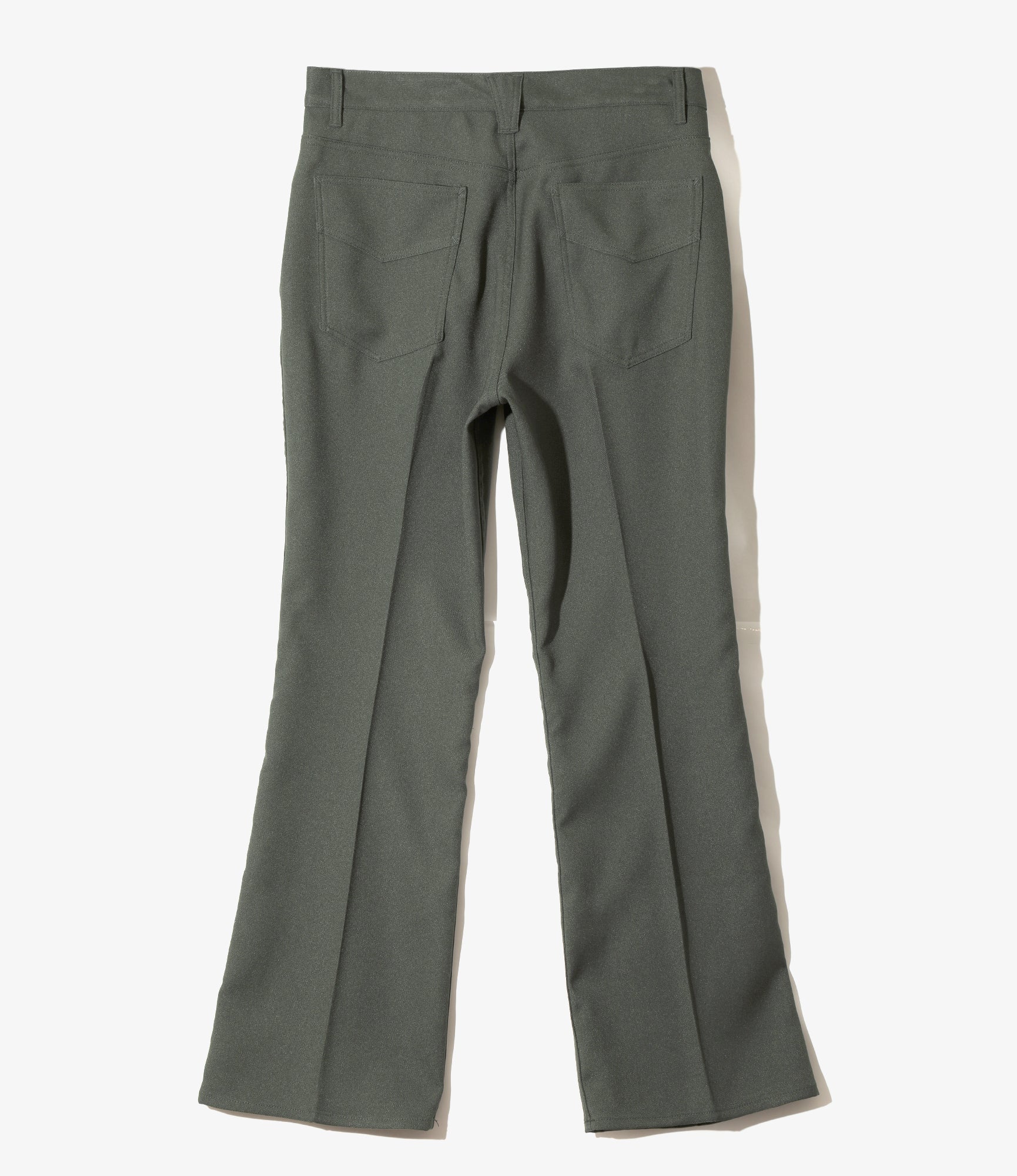 Boot-Cut Jean - Green - Poly Twill