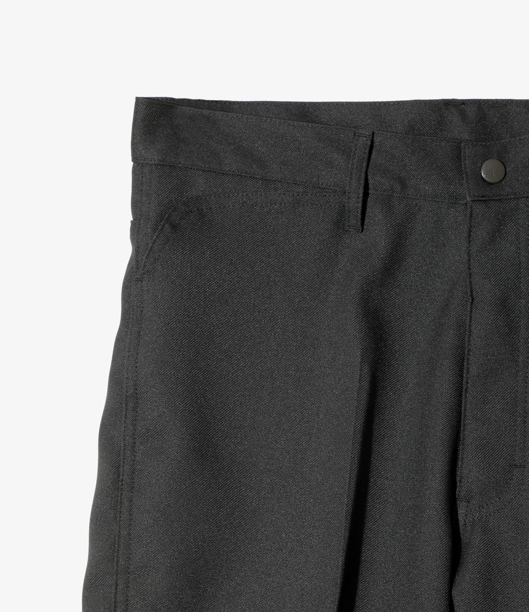 Boot-Cut Jean - Black - Poly Twill