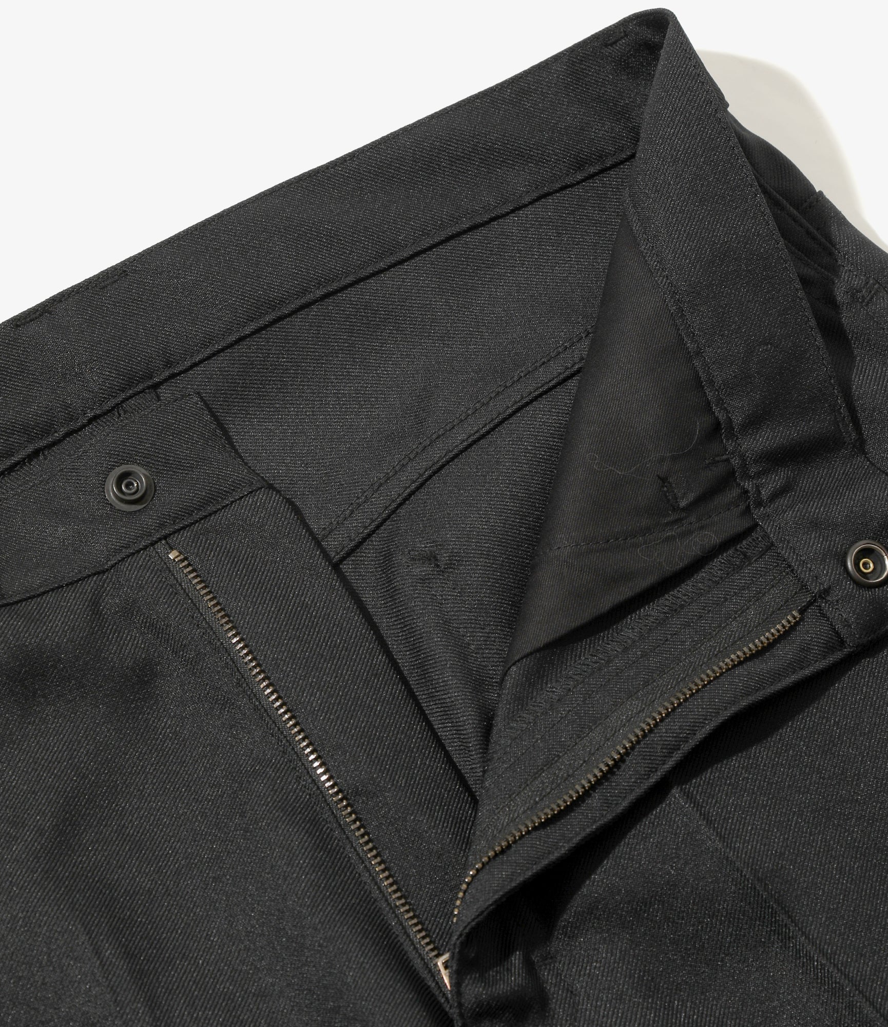 Boot-Cut Jean - Black - Poly Twill