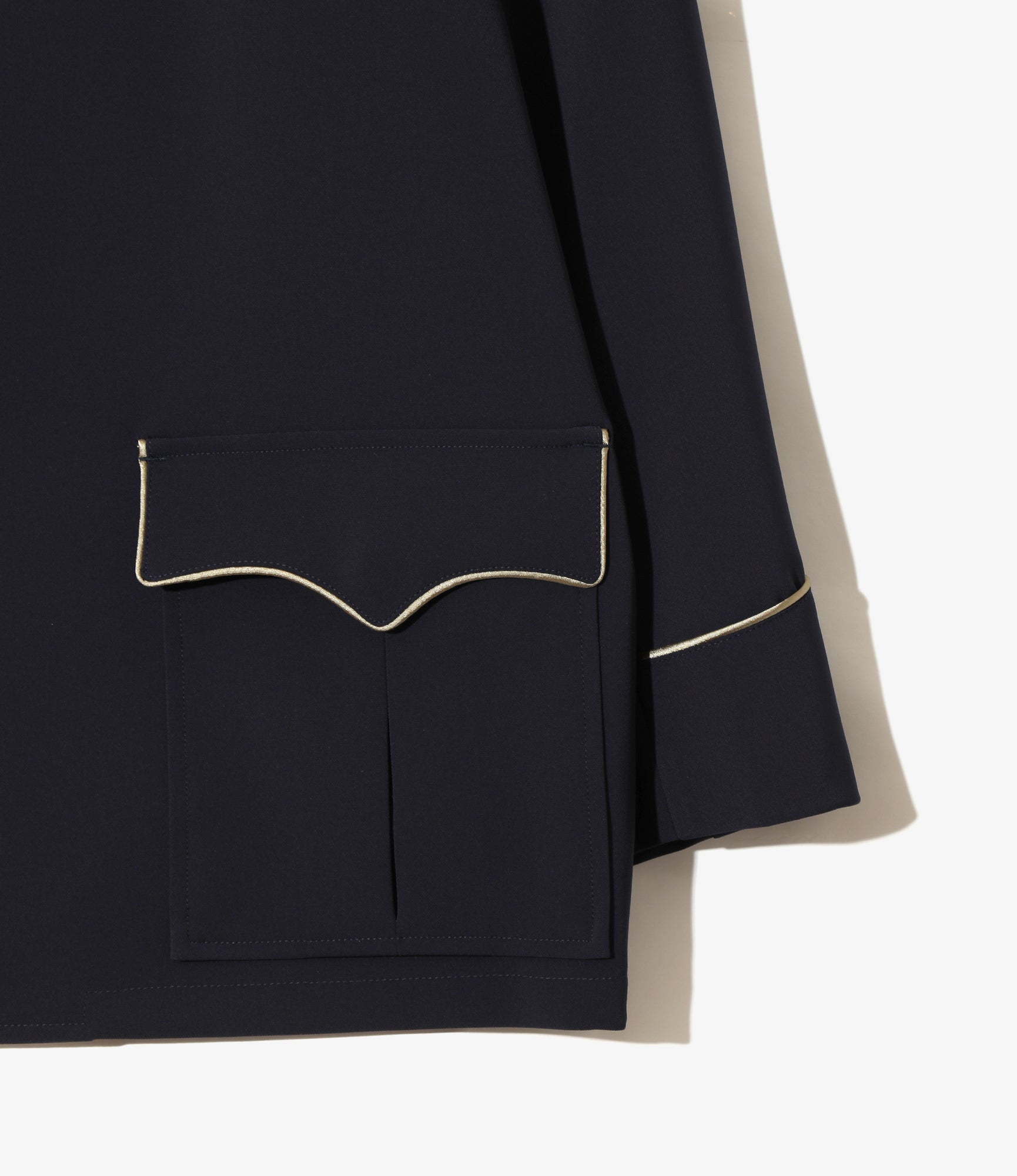 Western Leisure Jacket - Navy - Poly Double Cloth