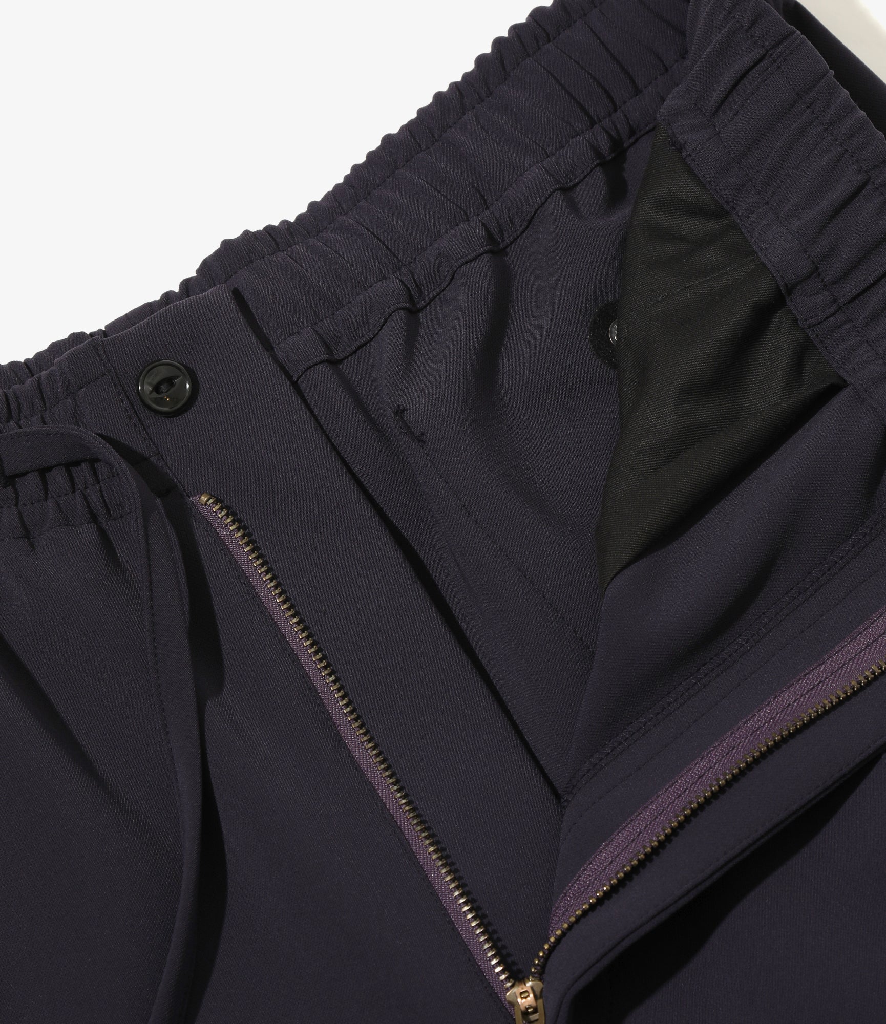 Piping Cowboy Pant - Purple - Poly Double Cloth
