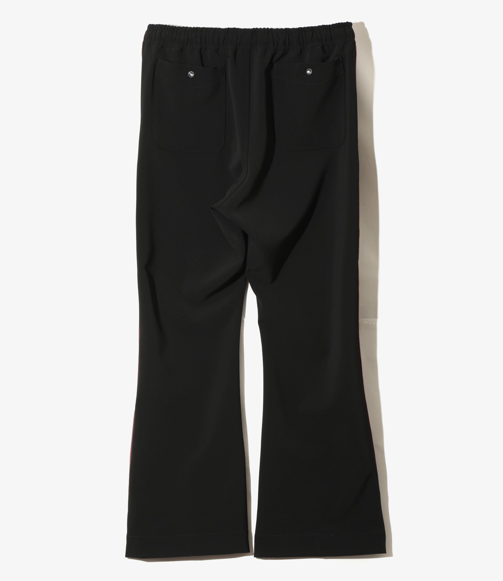 Piping Cowboy Pant - Black - Poly Double Cloth