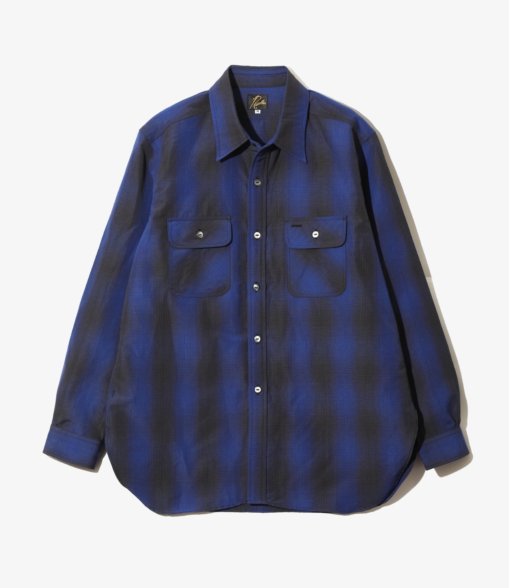 Work Shirt - Blue - W/L Shadow Plaid