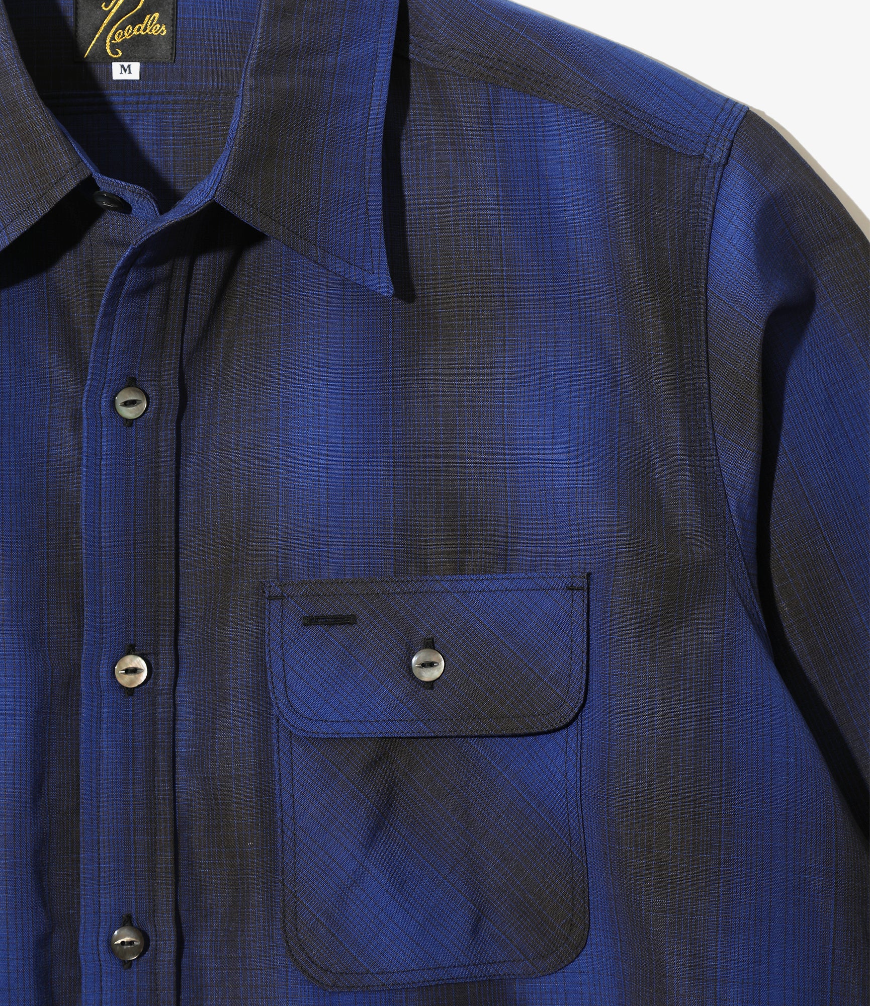 Work Shirt - Blue - W/L Shadow Plaid