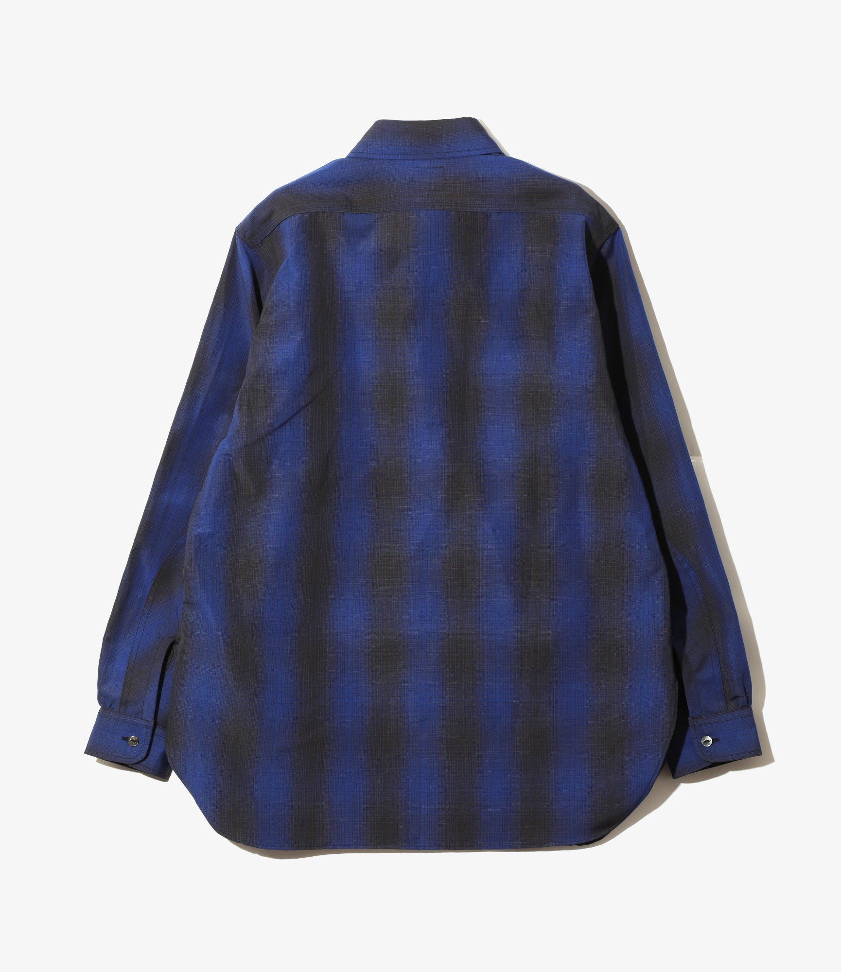 Work Shirt - Blue - W/L Shadow Plaid