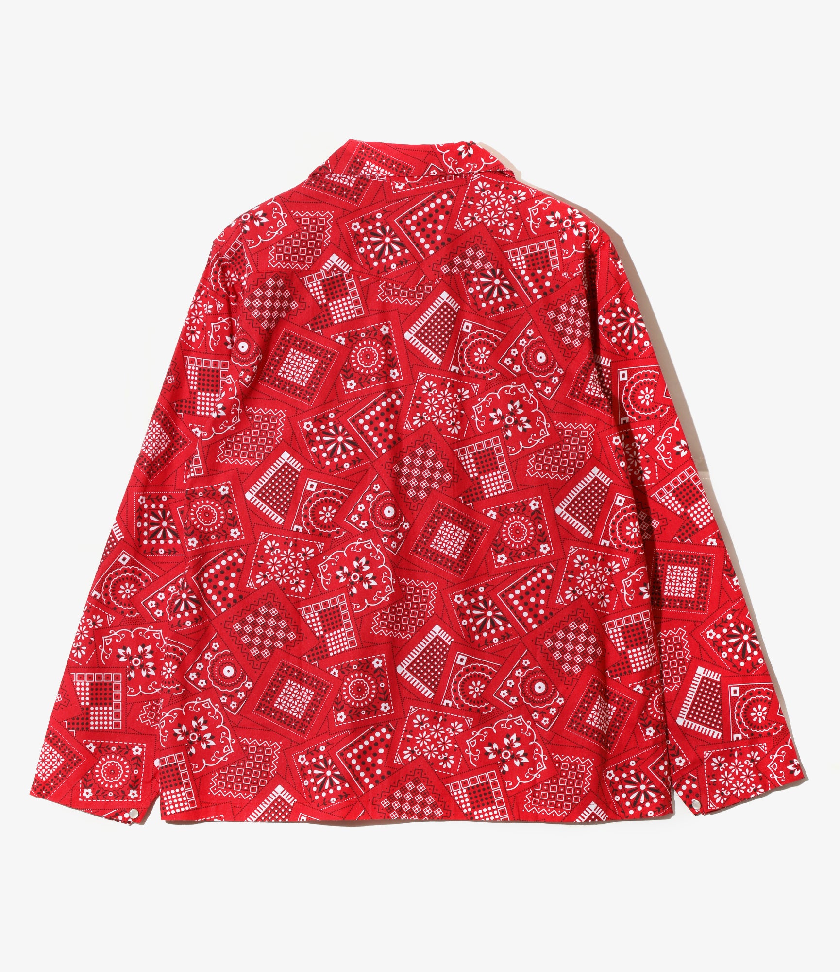 Cowboy One-Up Shirt - Red - Cotton Sheeting / Printed