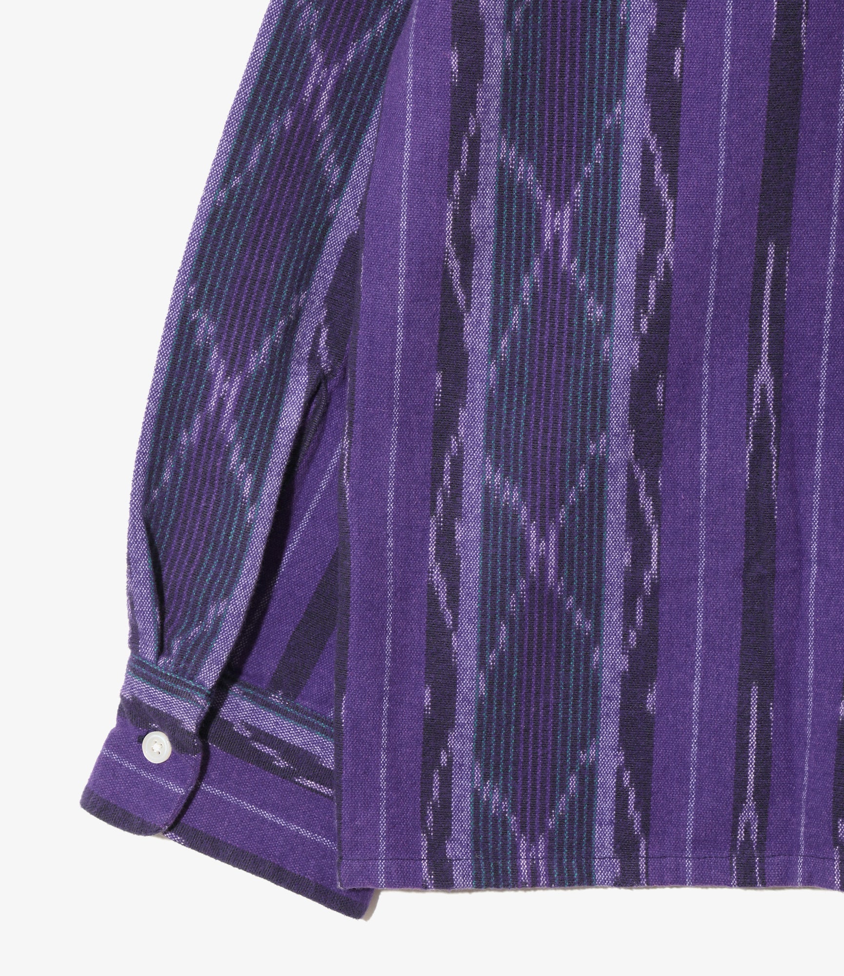 One-Up Shirt - Purple/Blue - Ikat Stripe