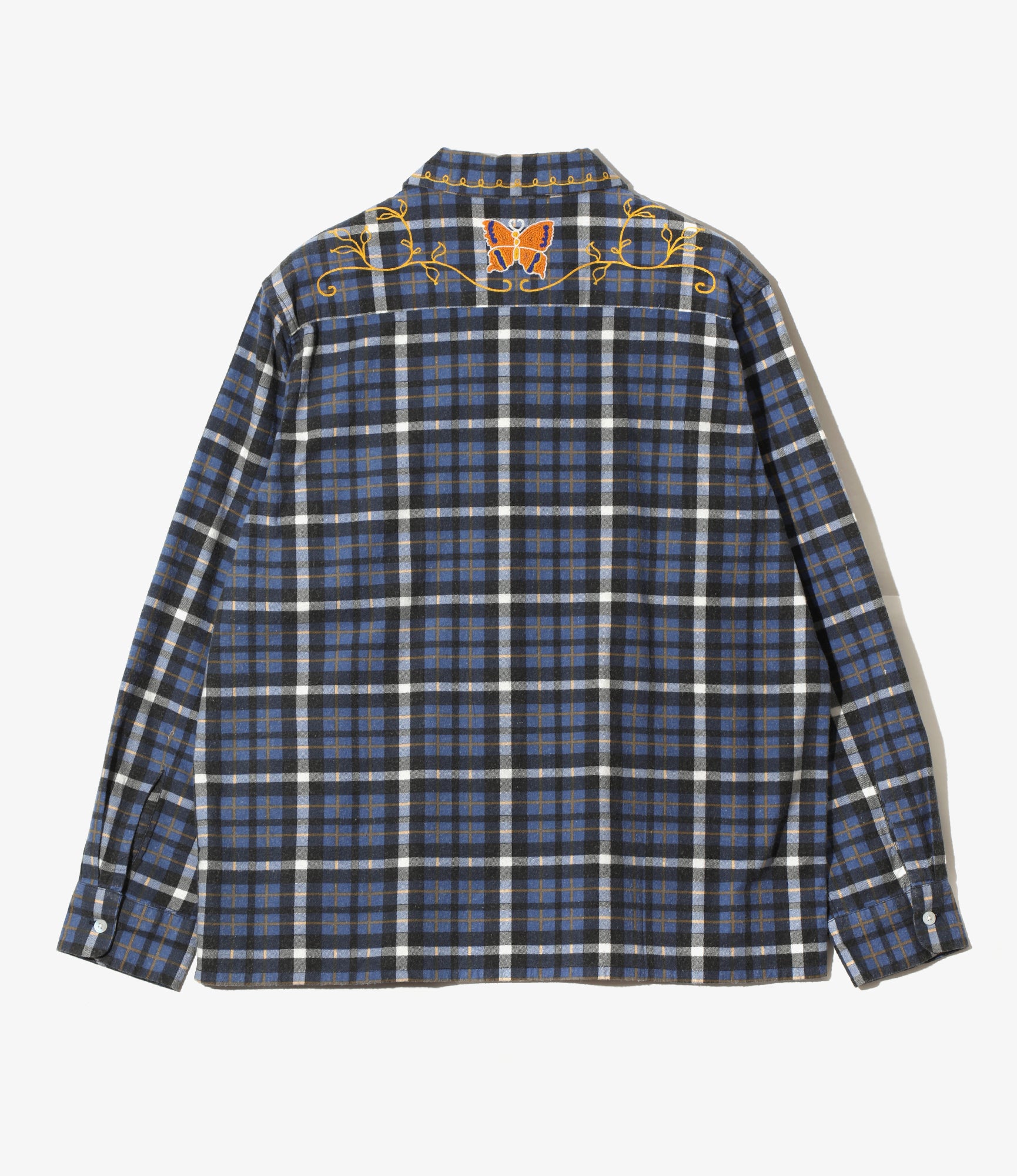 One-Up Shirt - Grey/Olive - Printed Flannel / Plaid