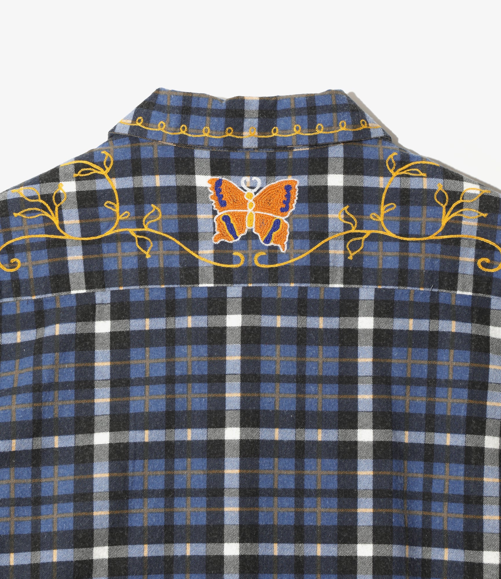 One-Up Shirt - Grey/Olive - Printed Flannel / Plaid