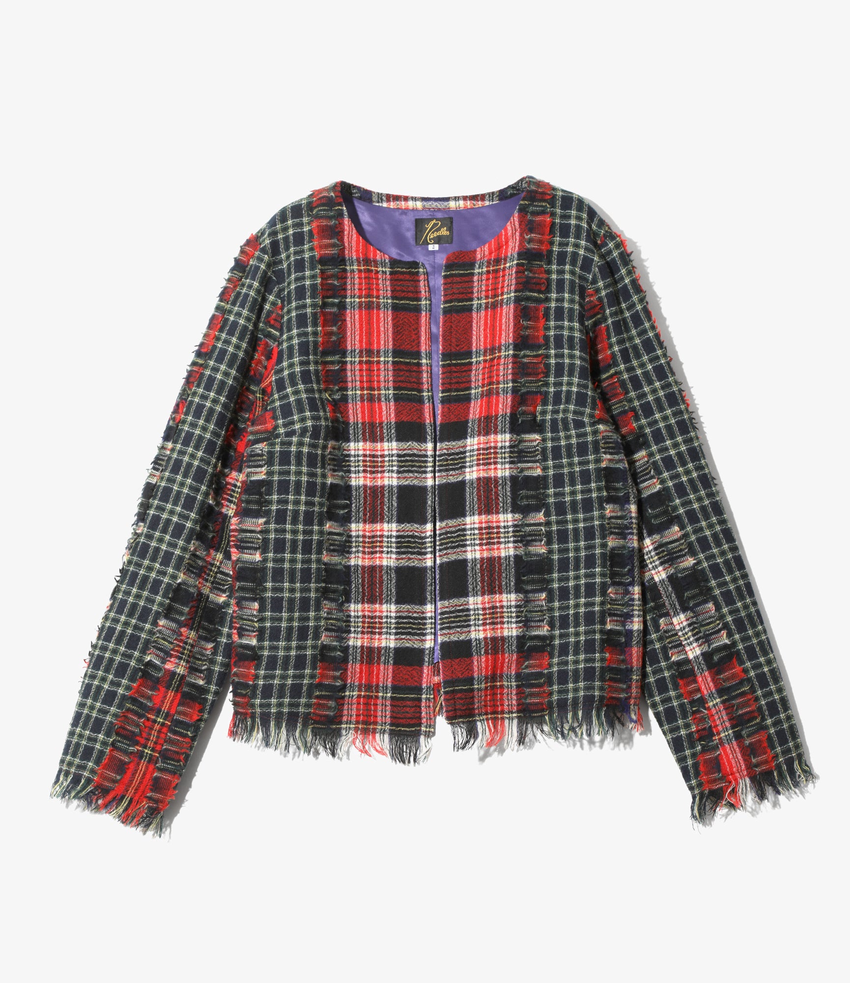 Women's C.C. Jacket - Stuart - Wool Tartan Plaid