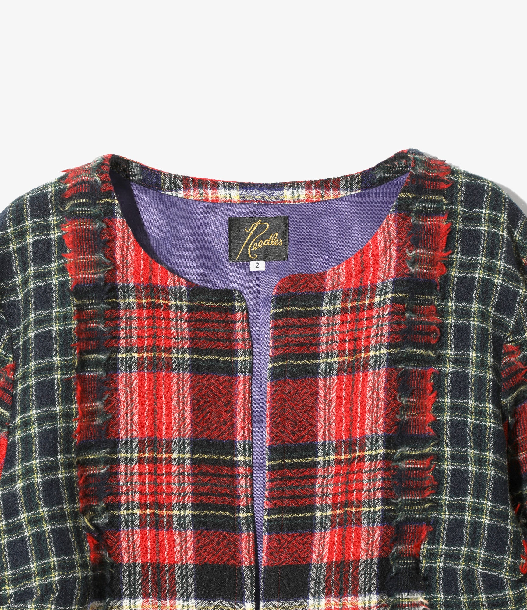 Women's C.C. Jacket - Stuart - Wool Tartan Plaid