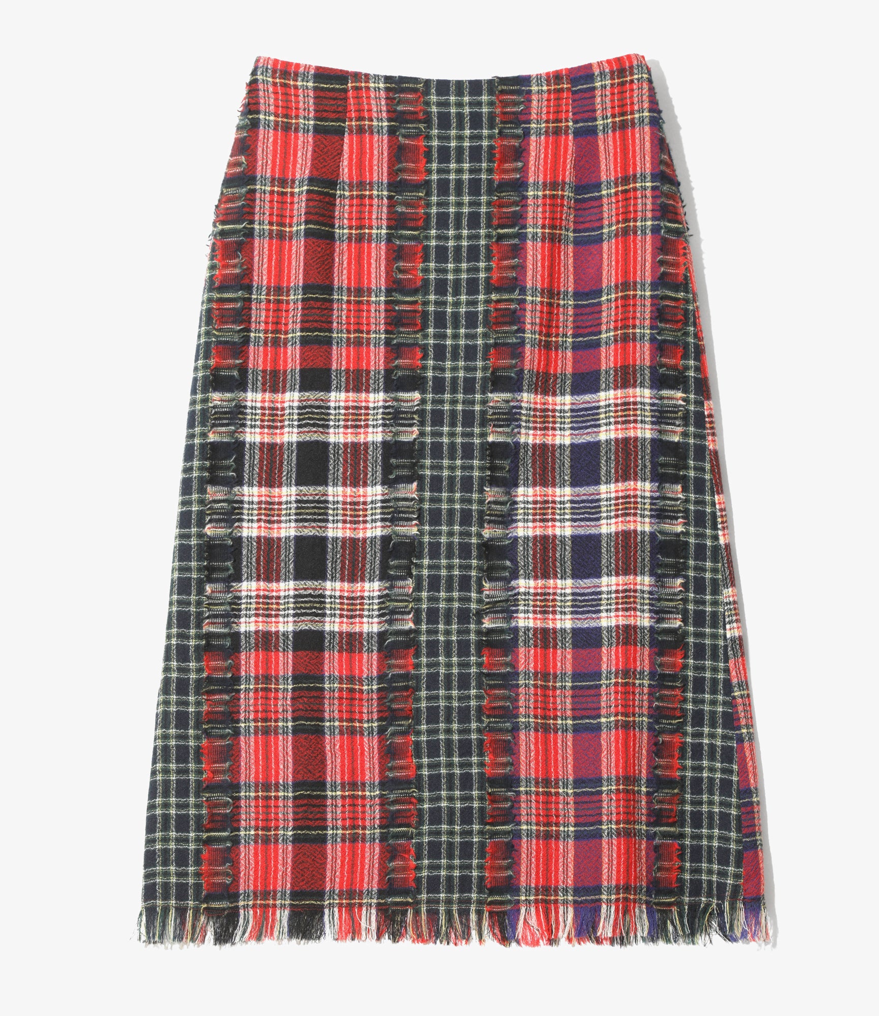 Women's C.C. Skirt - Stuart - Wool Tartan Plaid