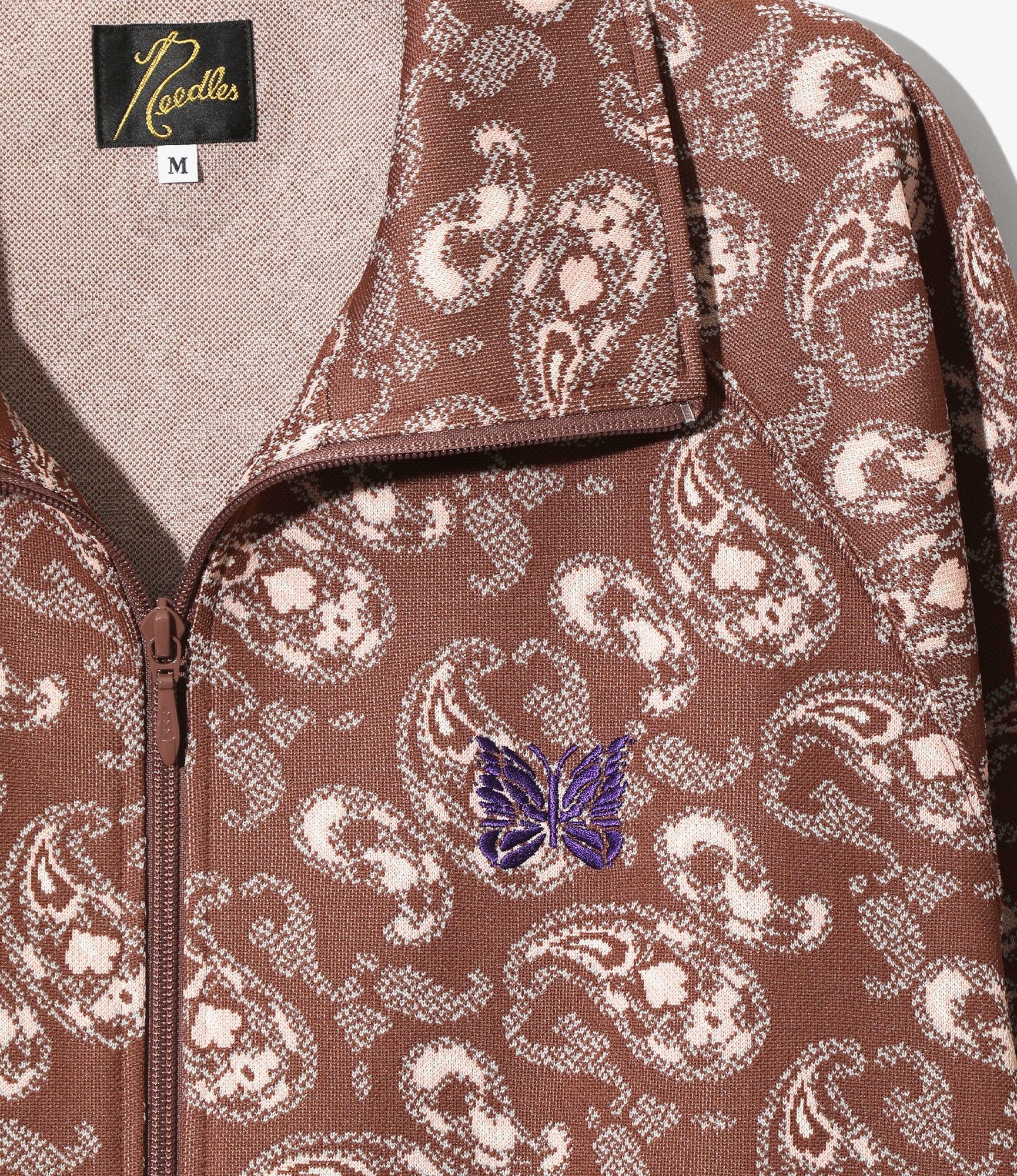 Track Jacket - Paisley - Poly Jq.