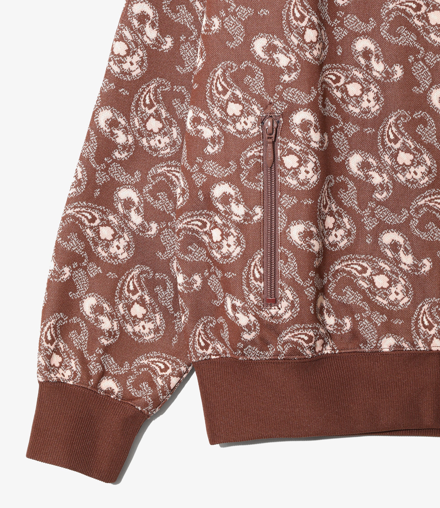 Track Jacket - Paisley - Poly Jq.