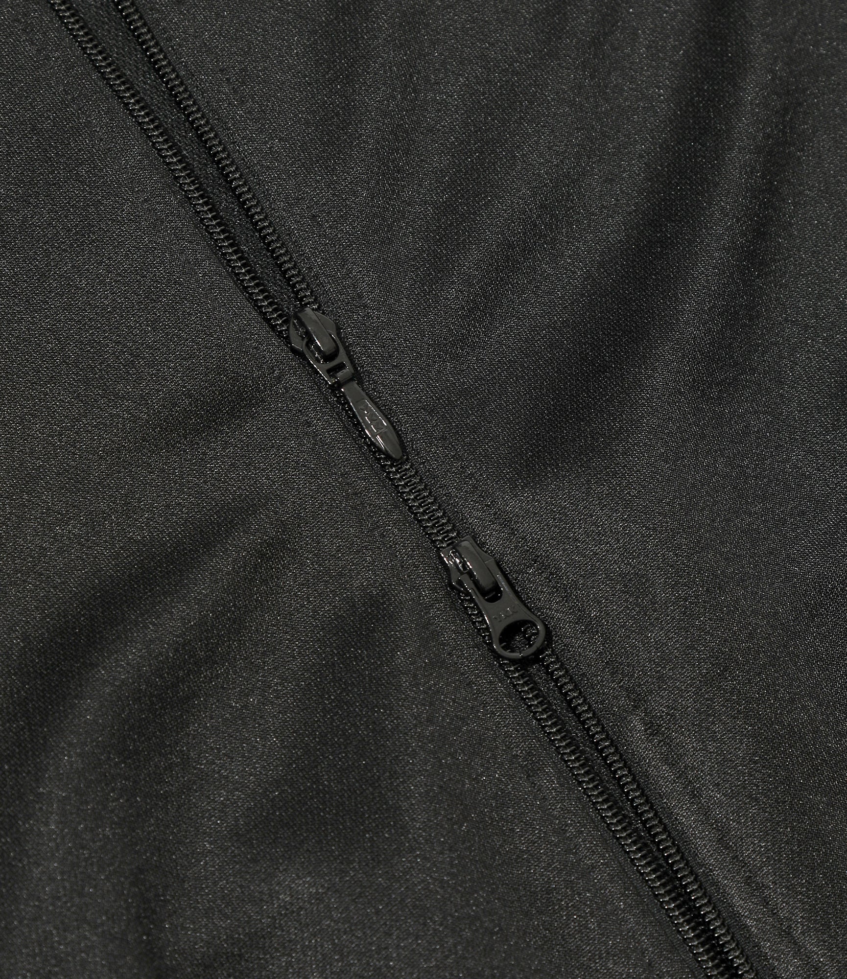 Women's Track Jacket - Black - Poly Smooth