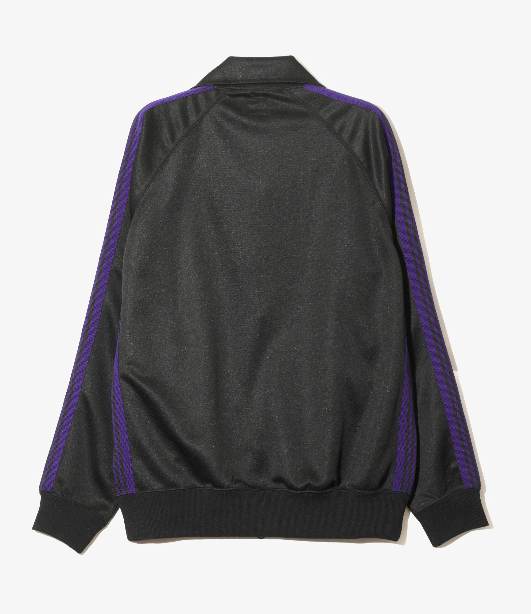 Women's Track Jacket - Black - Poly Smooth
