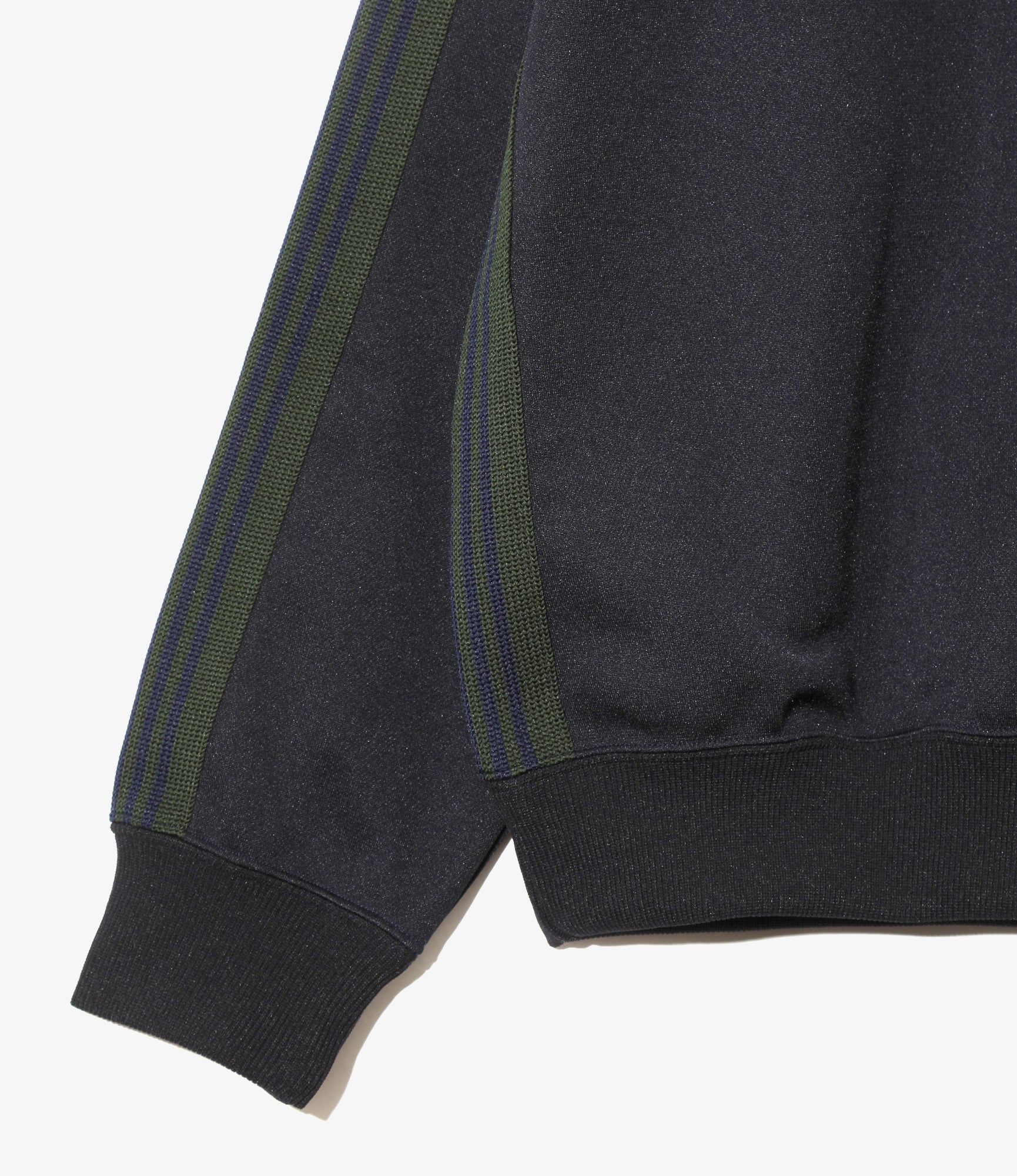 Women's Track Crew Neck Shirt - Navy - Poly Smooth