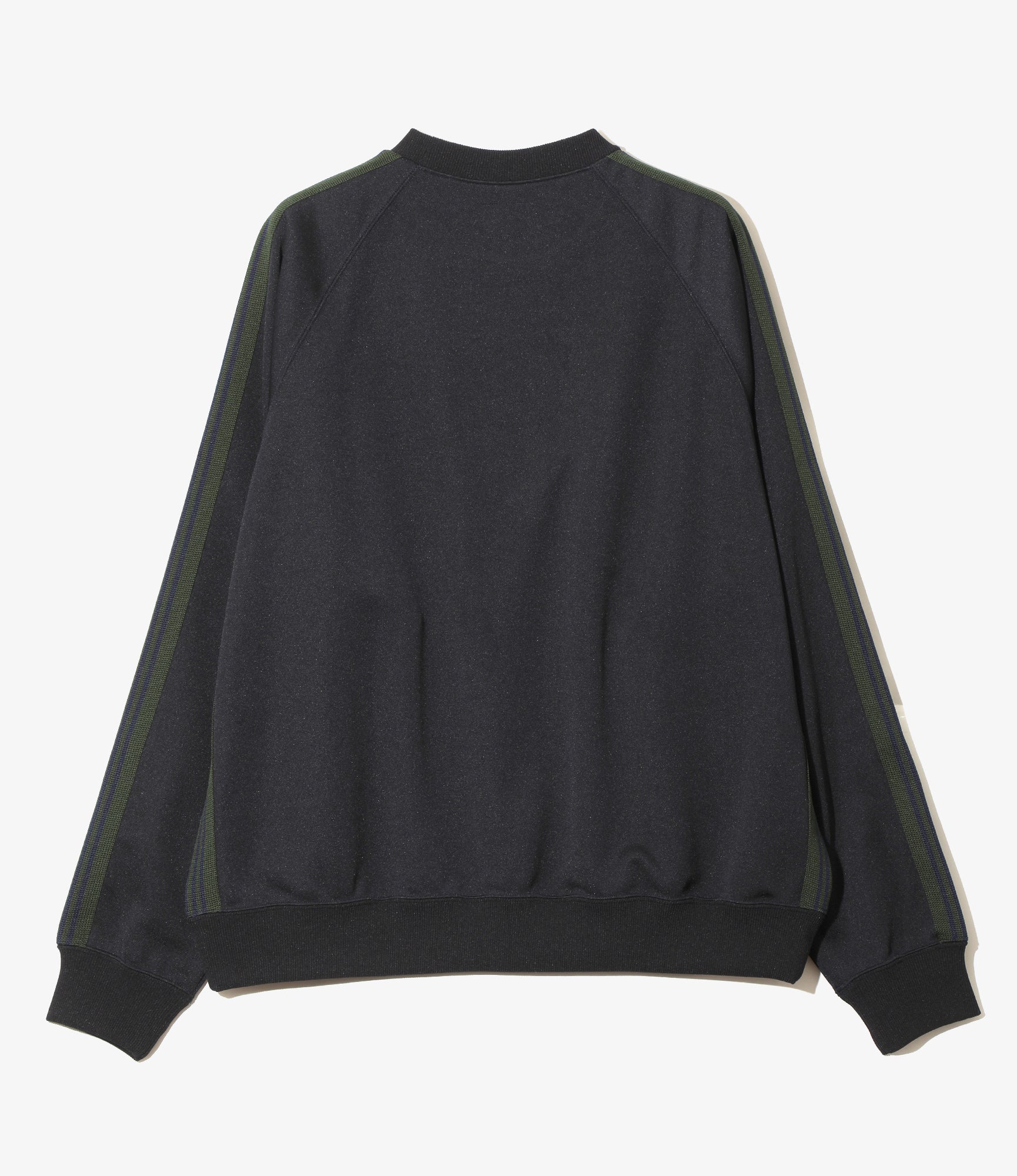 Women's Track Crew Neck Shirt - Navy - Poly Smooth