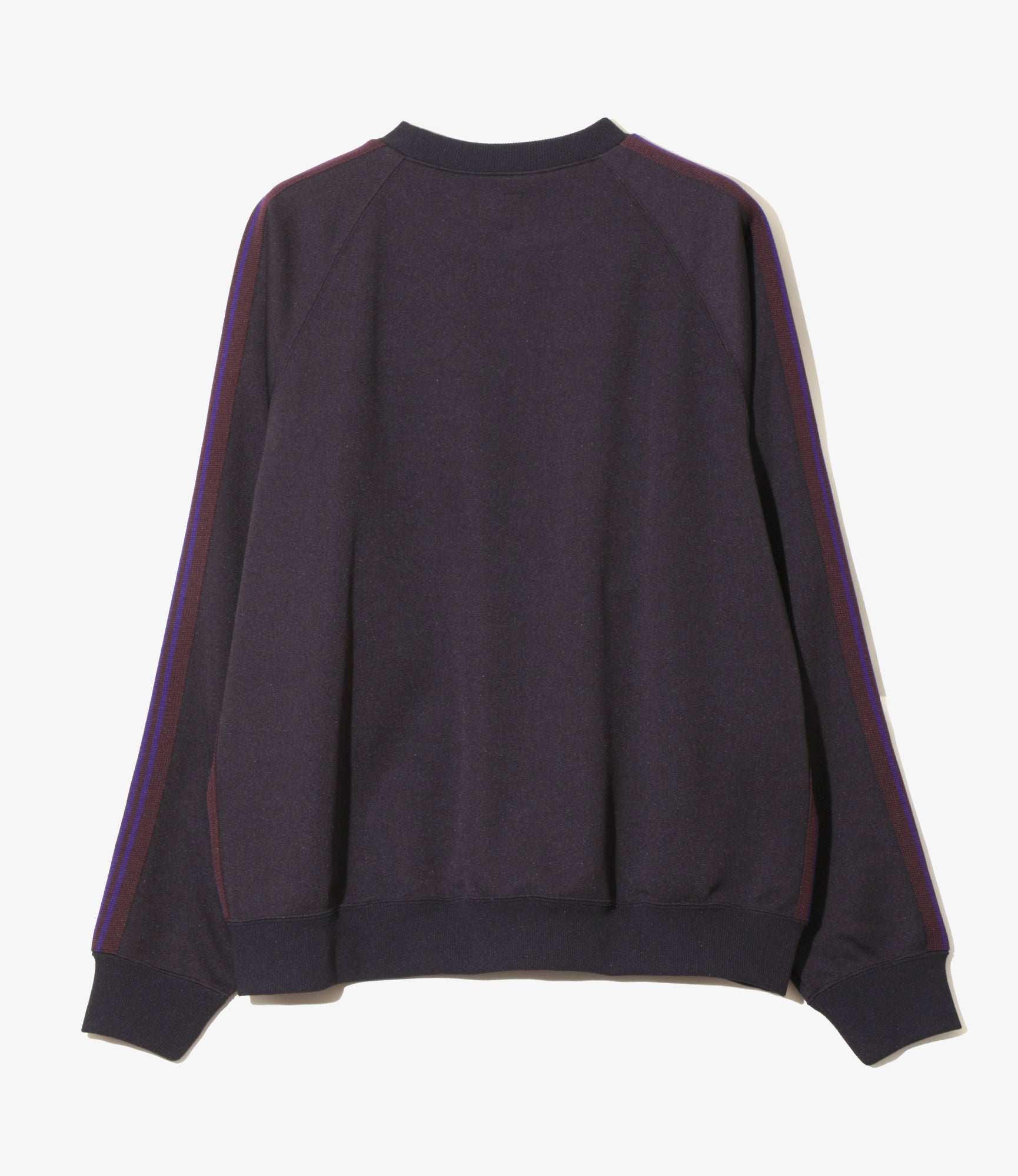 Women's Track Crew Neck Shirt - Purple - Poly Smooth